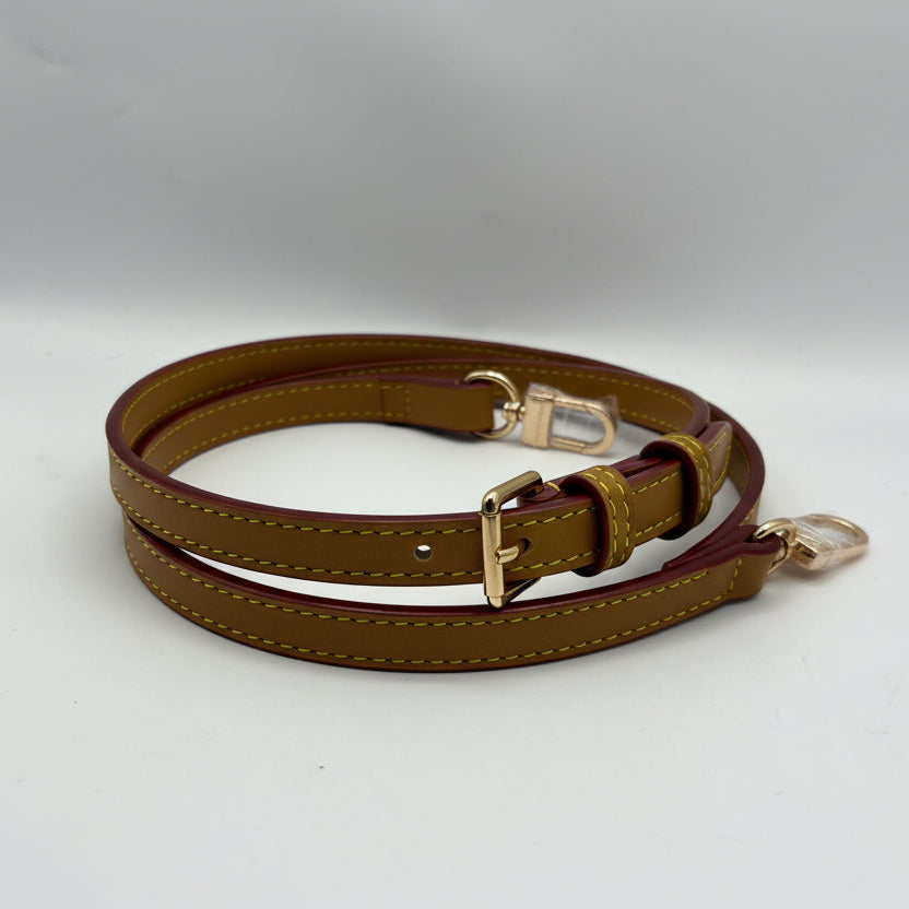 Correa Crossbody Ajustable en Piel Vachetta
