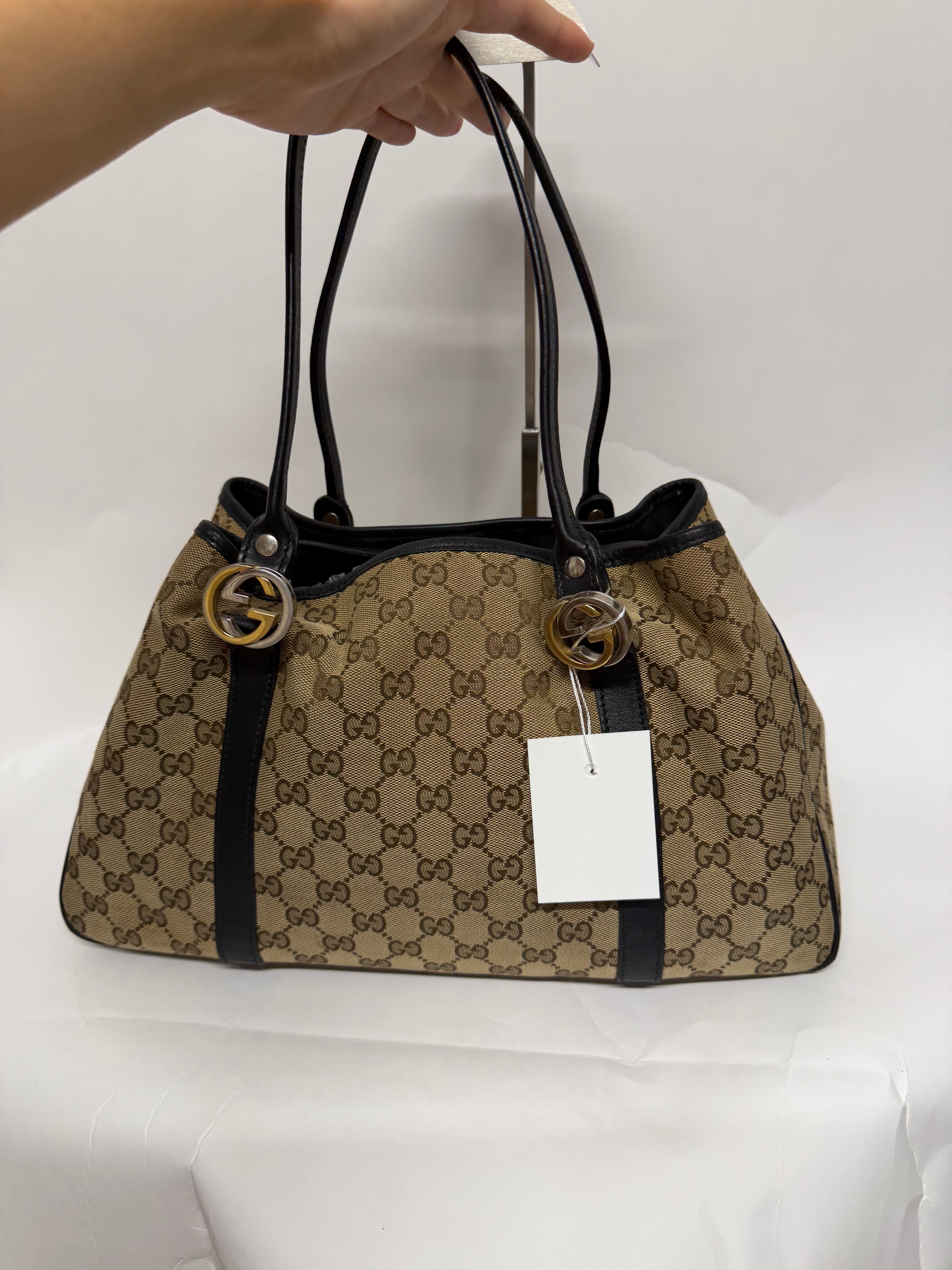 Gucci Twins Tote GG Canvas Mediana
