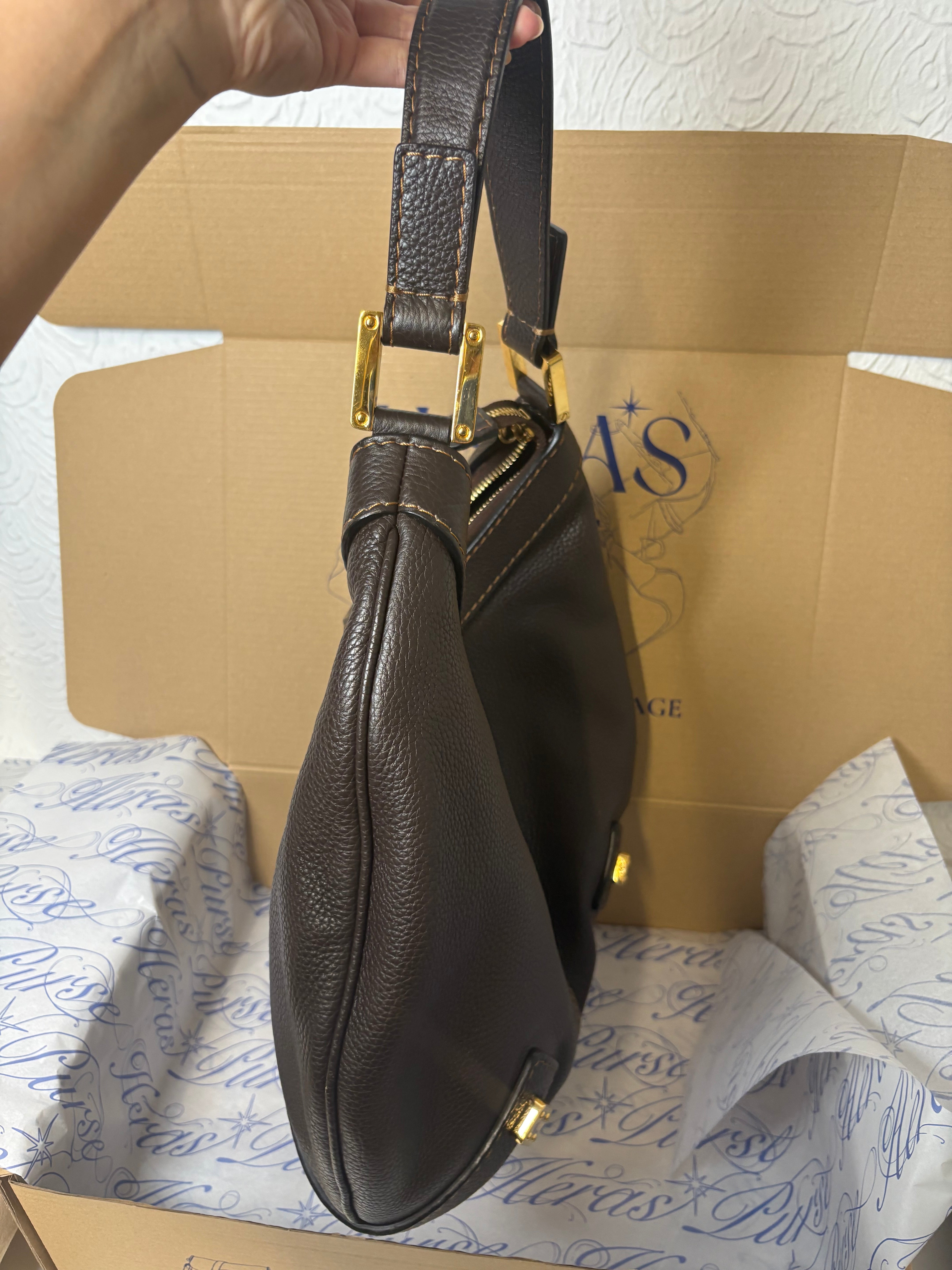 Loewe Hobo Road Safari Marrón Chocolate Large