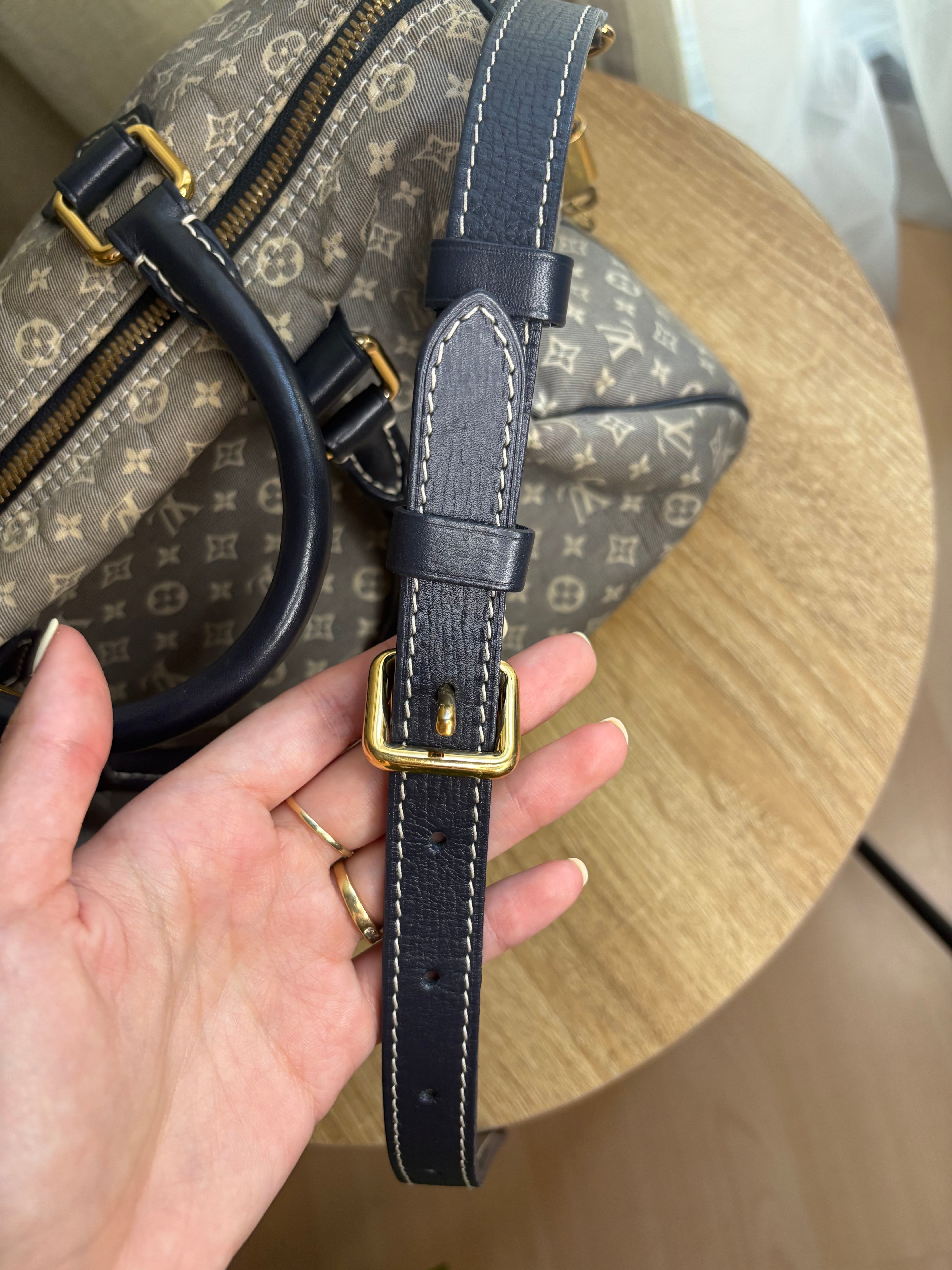Louis Vuitton Speedy 30 Idylle Monogram Azul Marino – Bandolera 2WAY