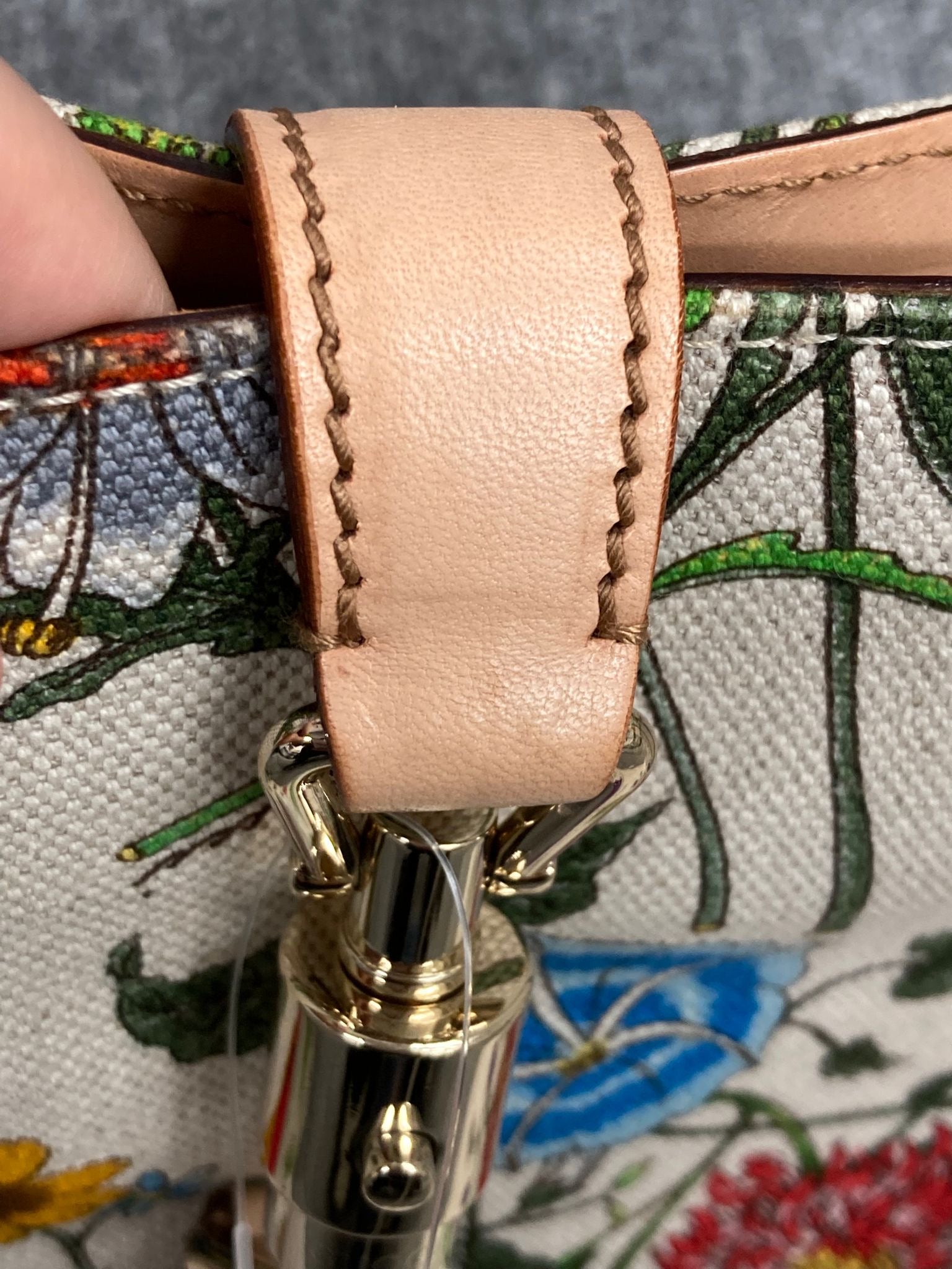 Gucci Jackie Flora Shoulder Bag – Canvas floral