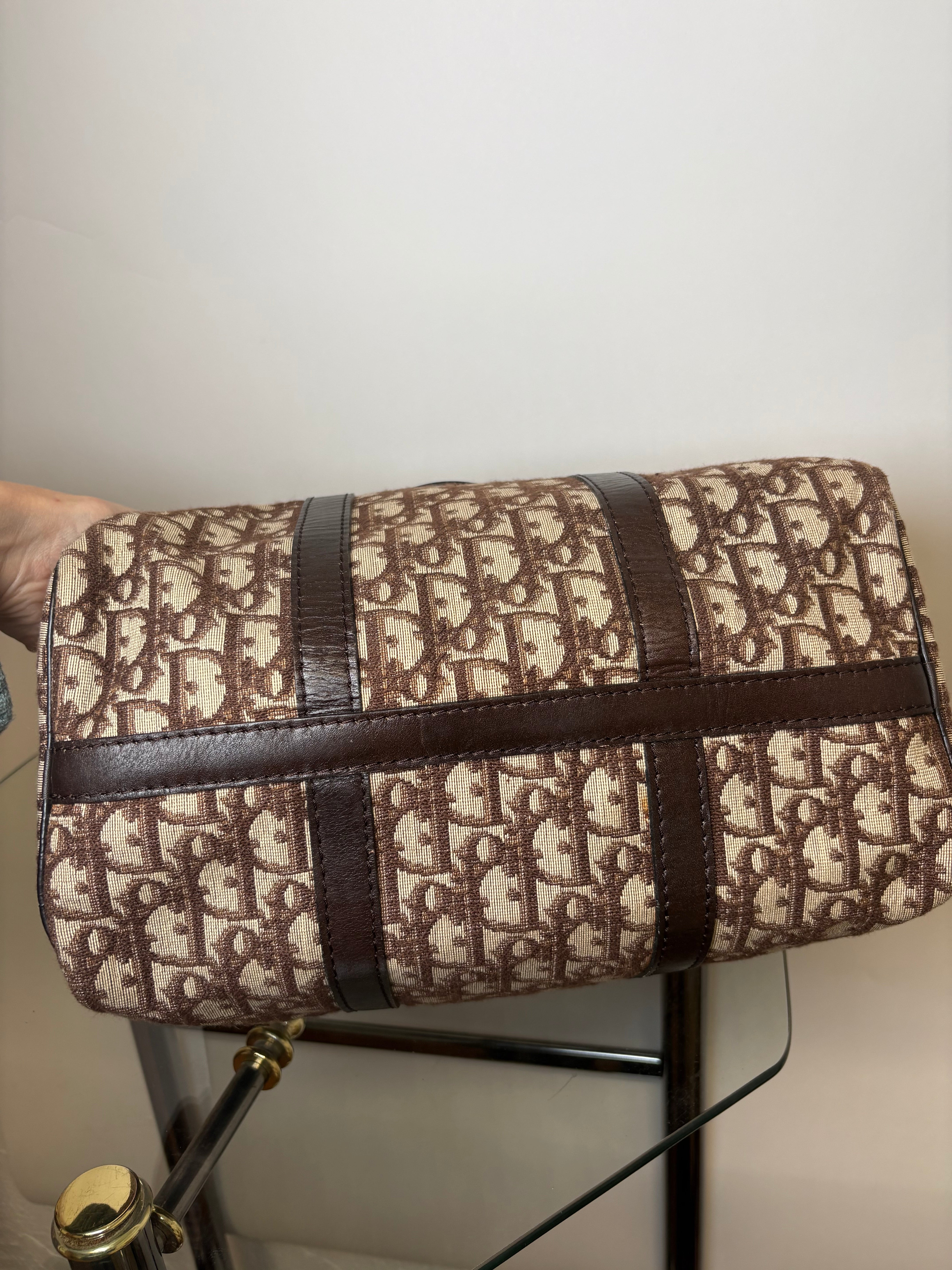 Dior trotter bowling 30 marrron oscuro