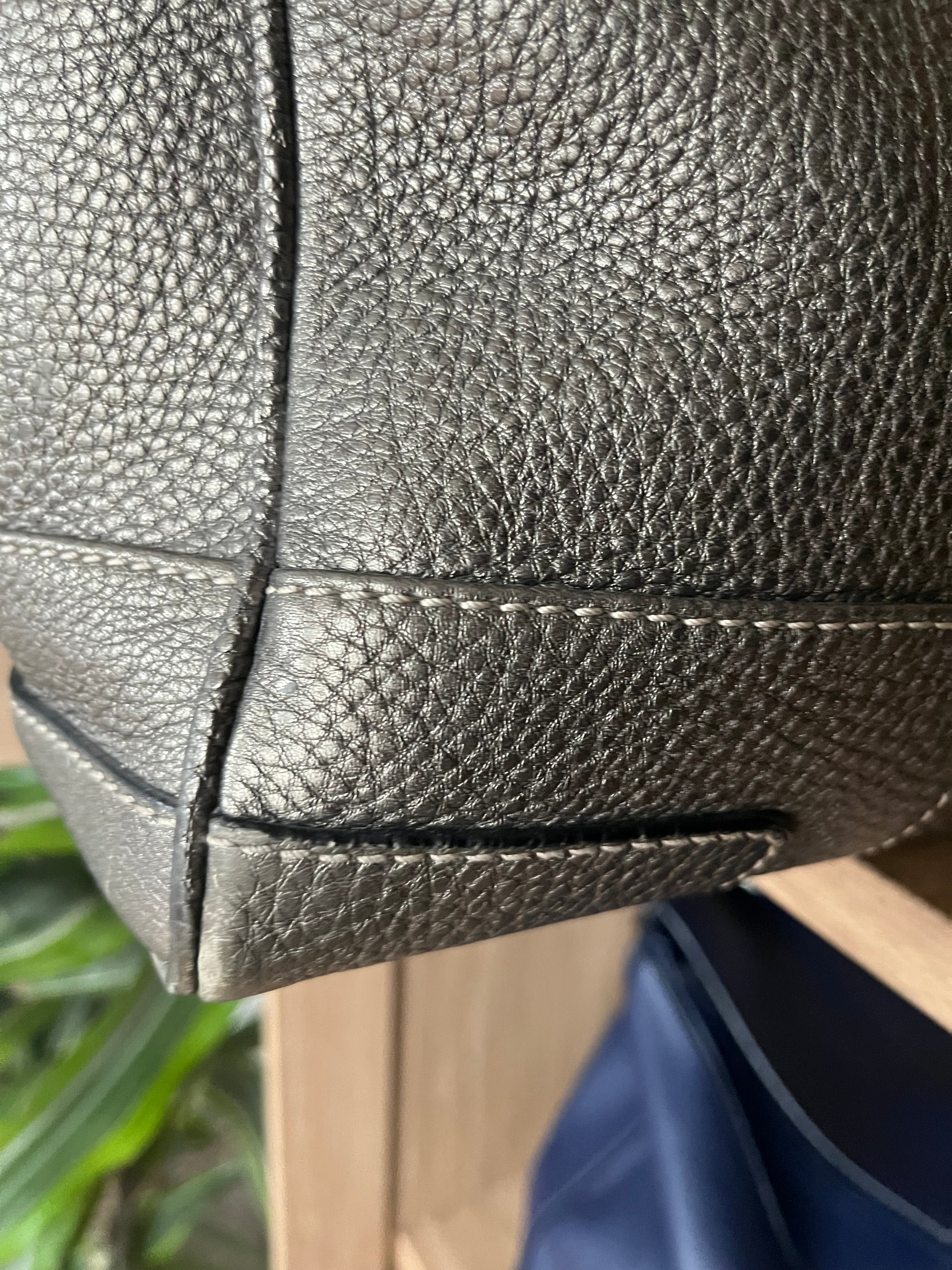 Loewe amazona 35 gris plata