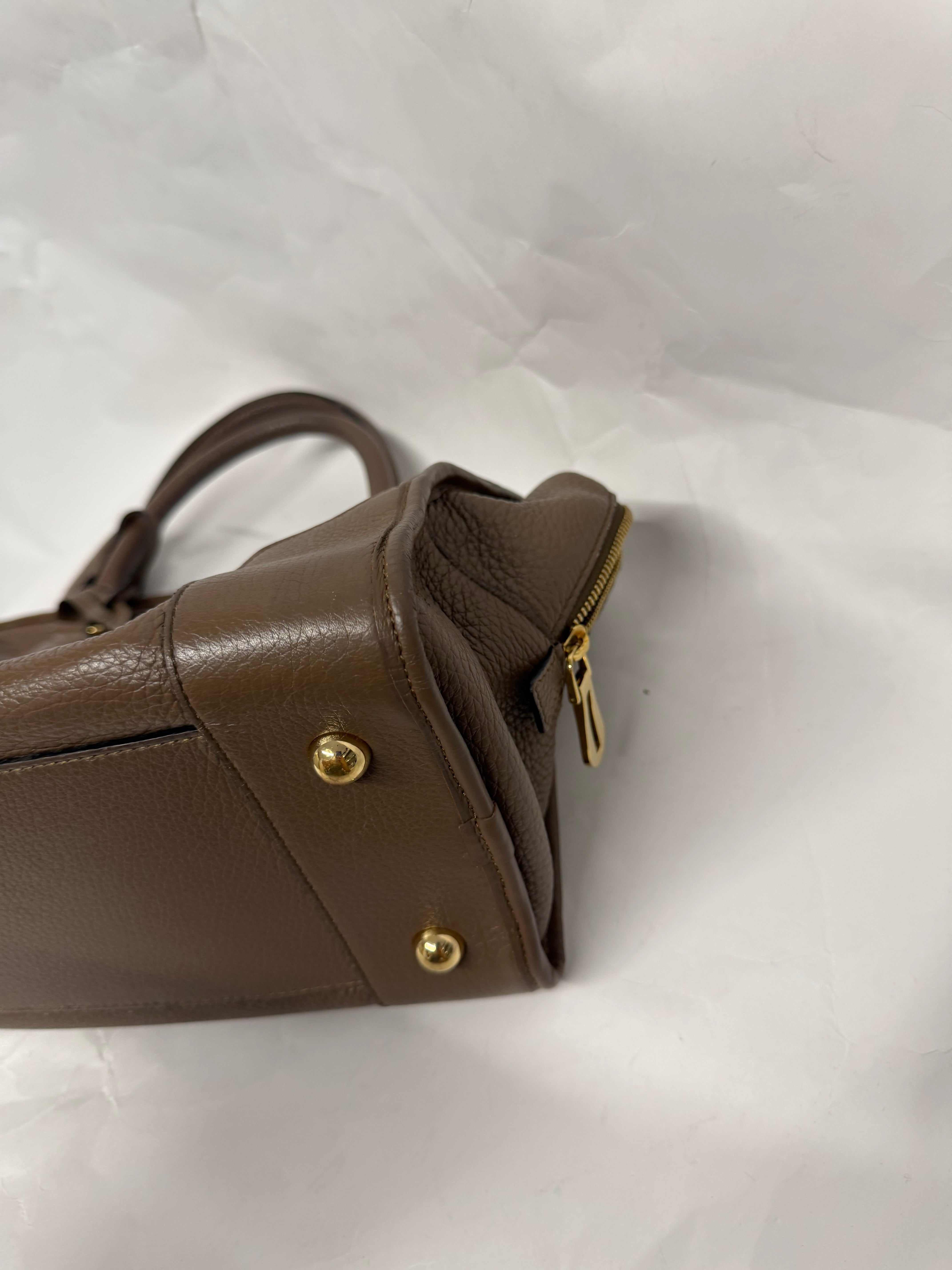 Loewe Amazona 36 Piel Becerro Marrón