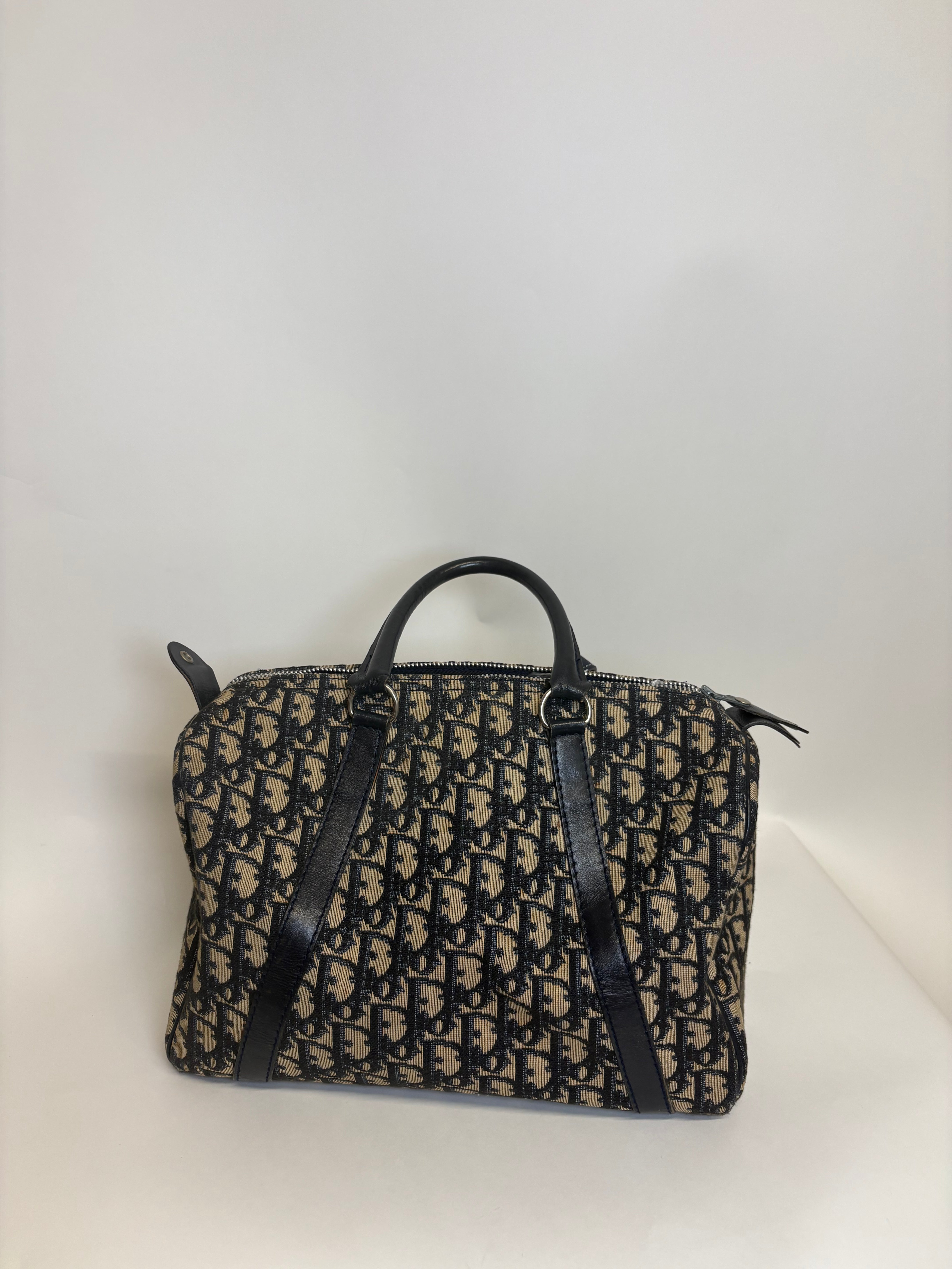 Christian Dior Bowling Trotter 30 Oblique Azul