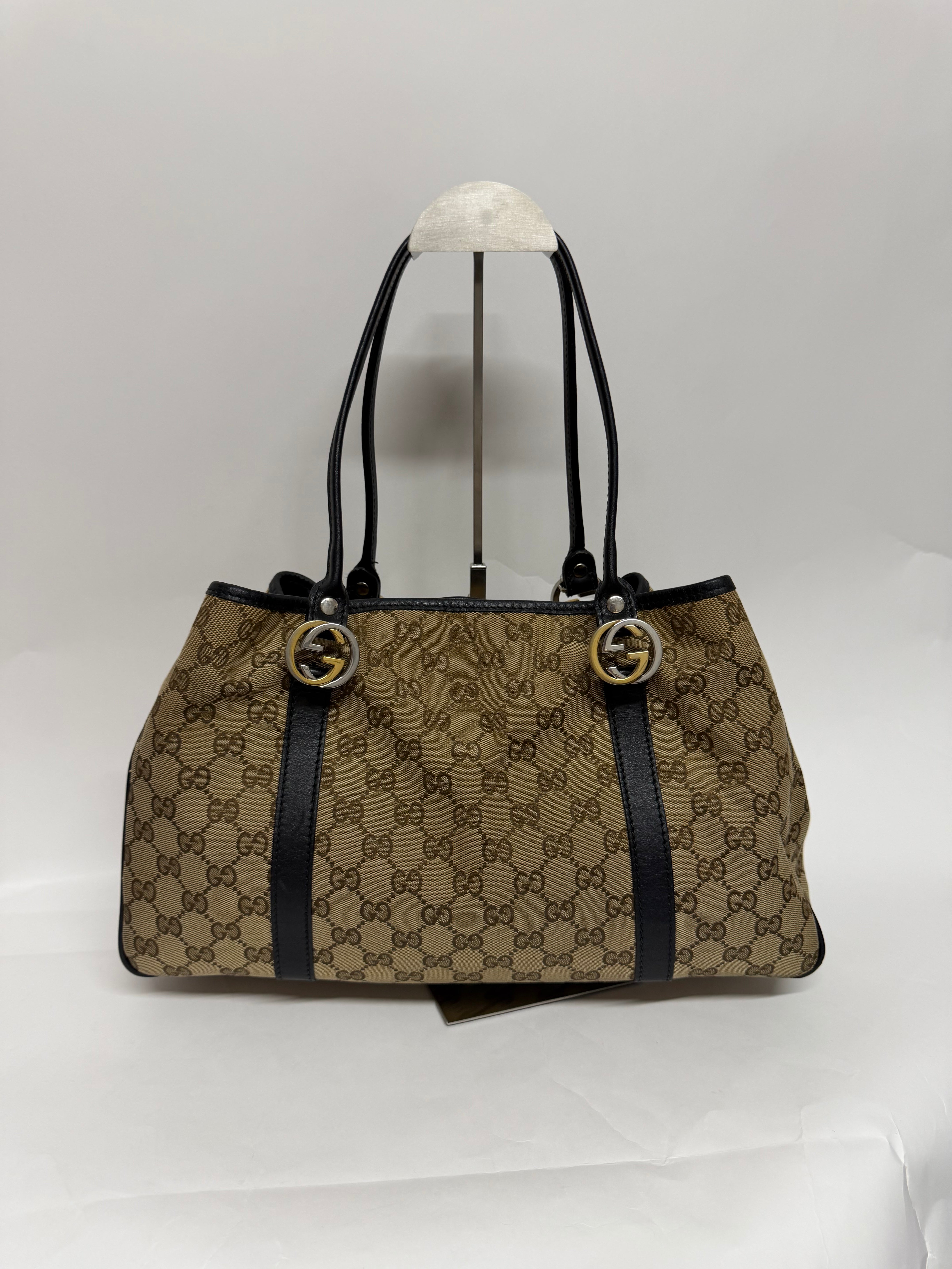 Gucci Twins Tote GG Canvas Mediana
