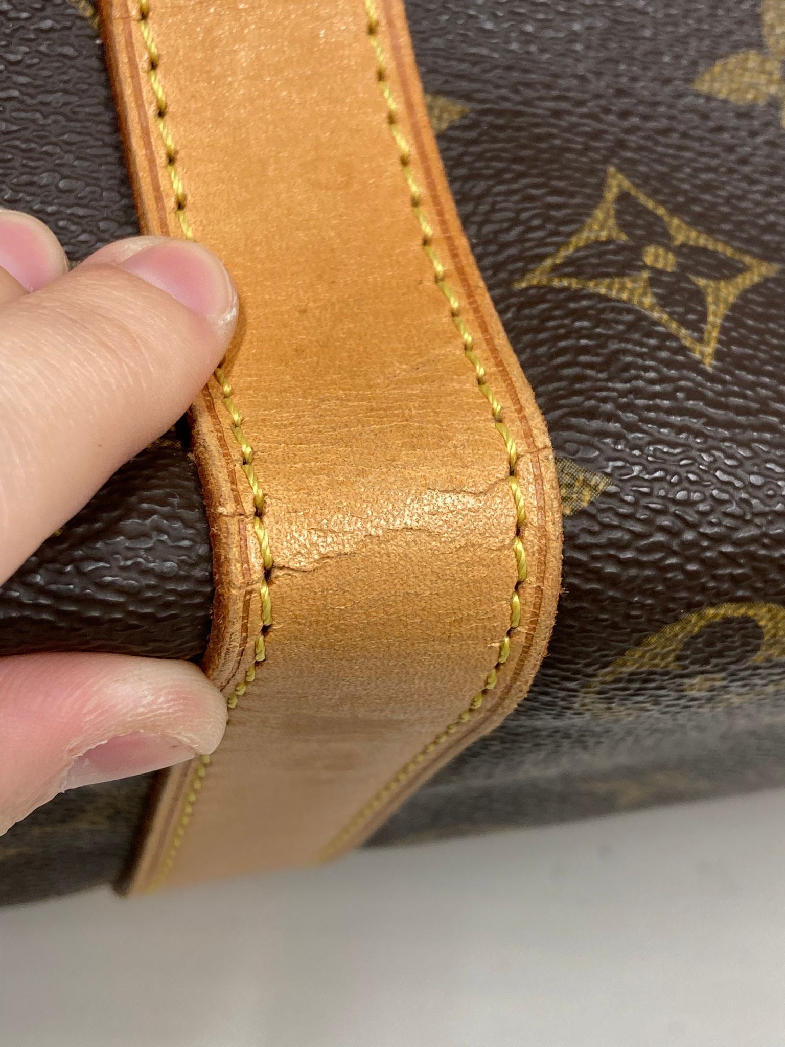 Louis Vuitton keepall 55 monogram canvas
