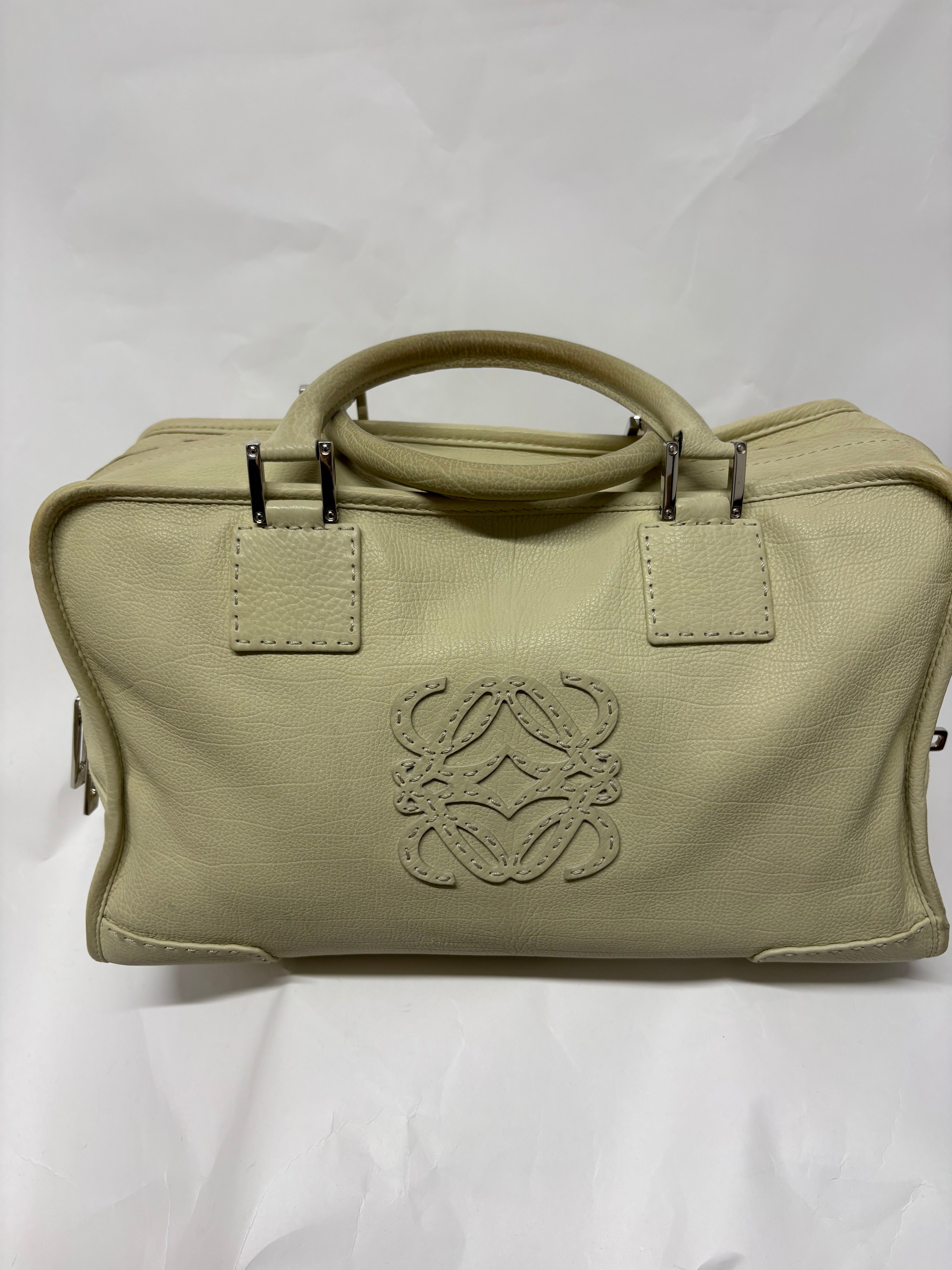 Loewe Amazona 35 vintage Verde Lima