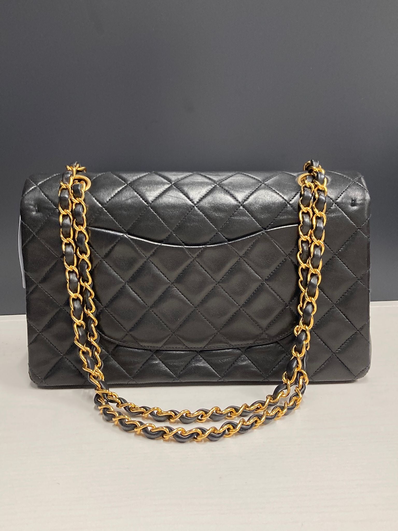 Chanel timeless doble flap 25 negro