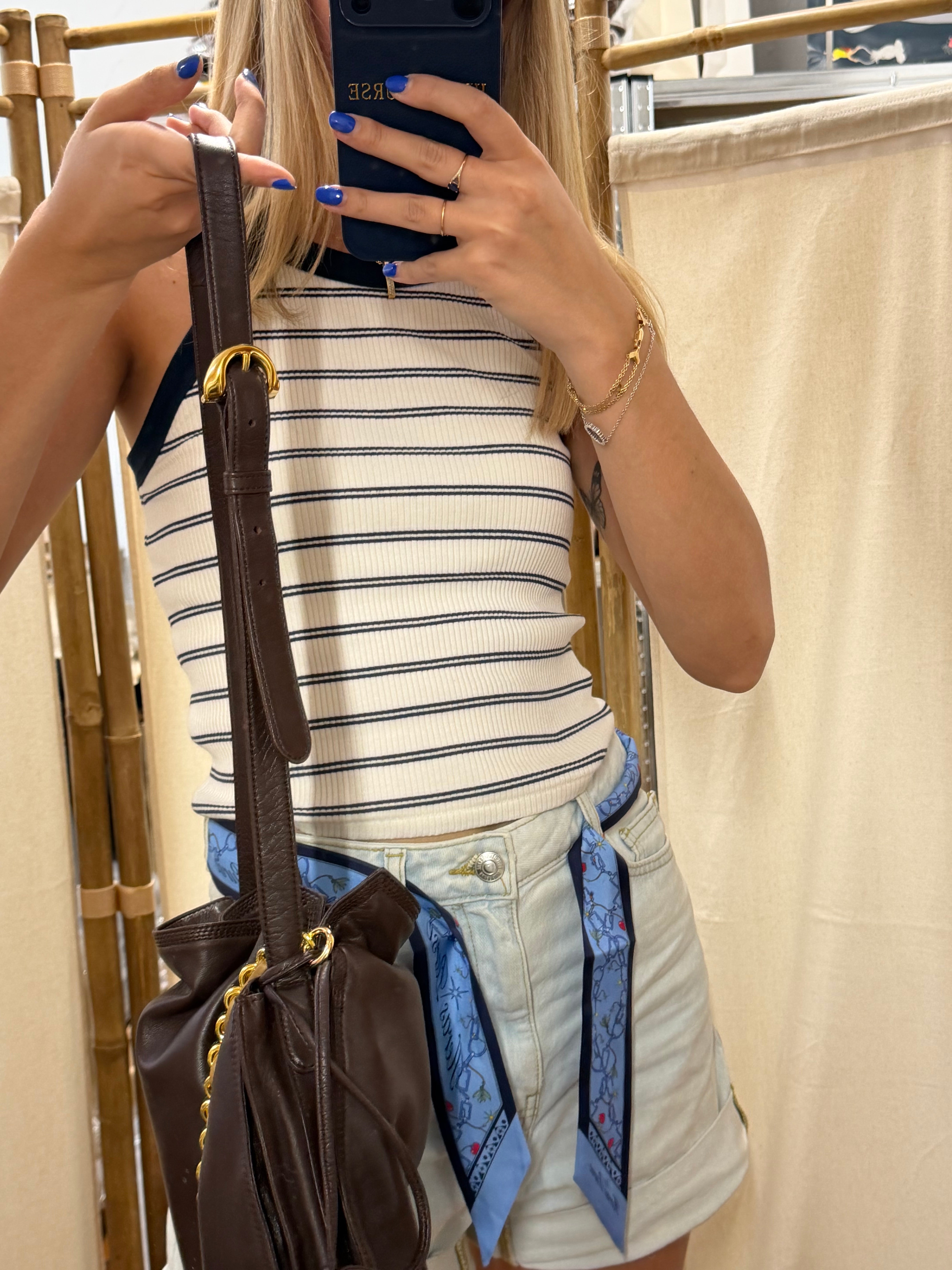 Loewe Flamenco Bag Vintage | Piel Nappa Marrón Chocolate