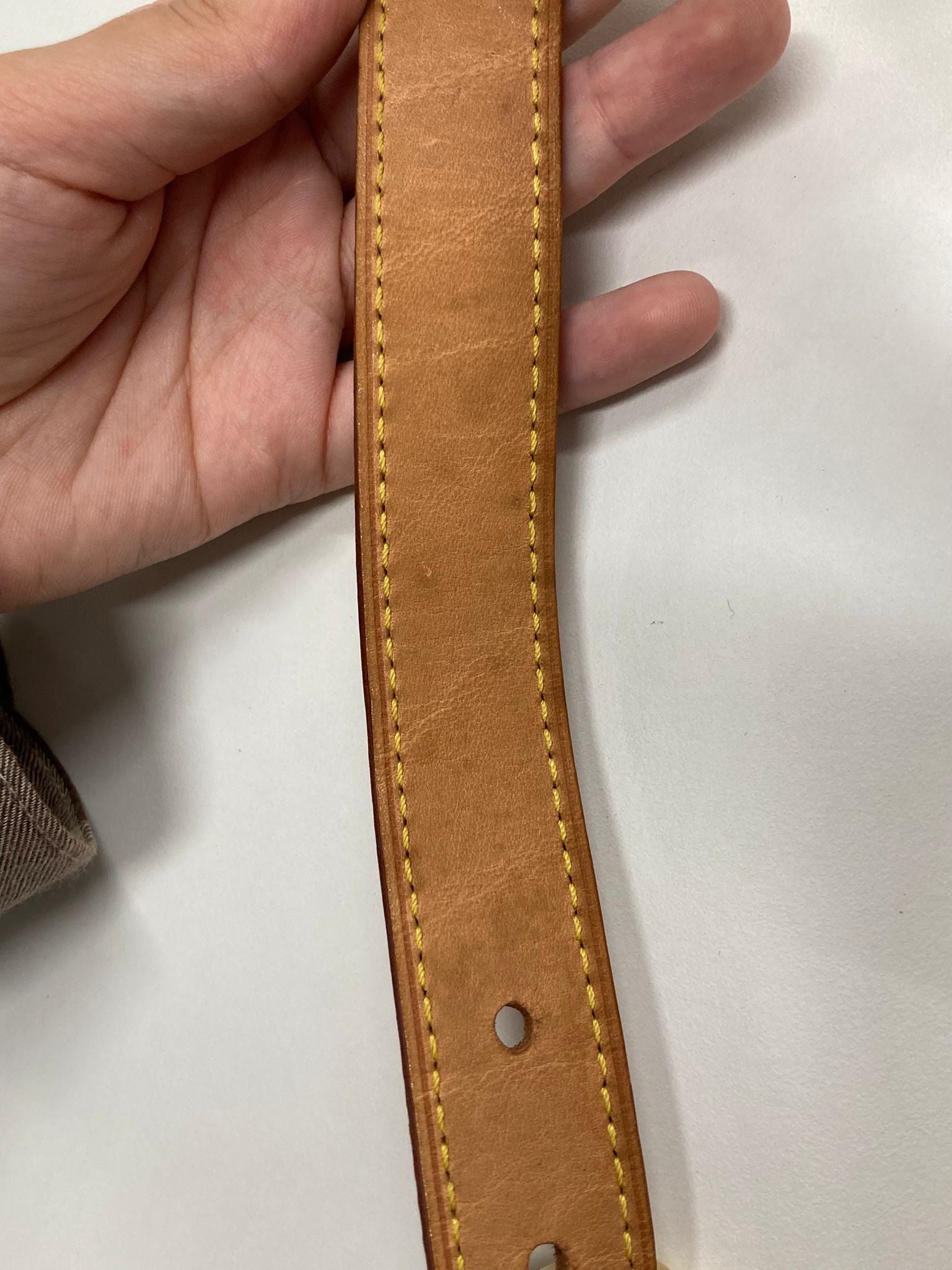 Bolso Louis Vuitton Baggy GM Monogram Denim rosa