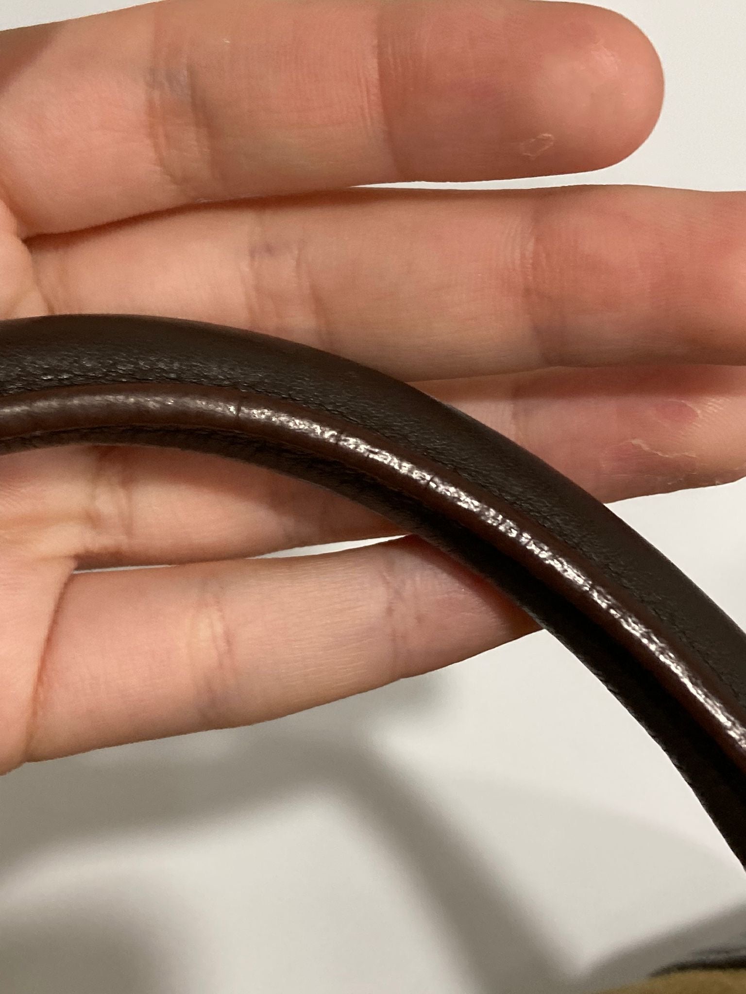 Loewe amazona 28 ante camel y marrón