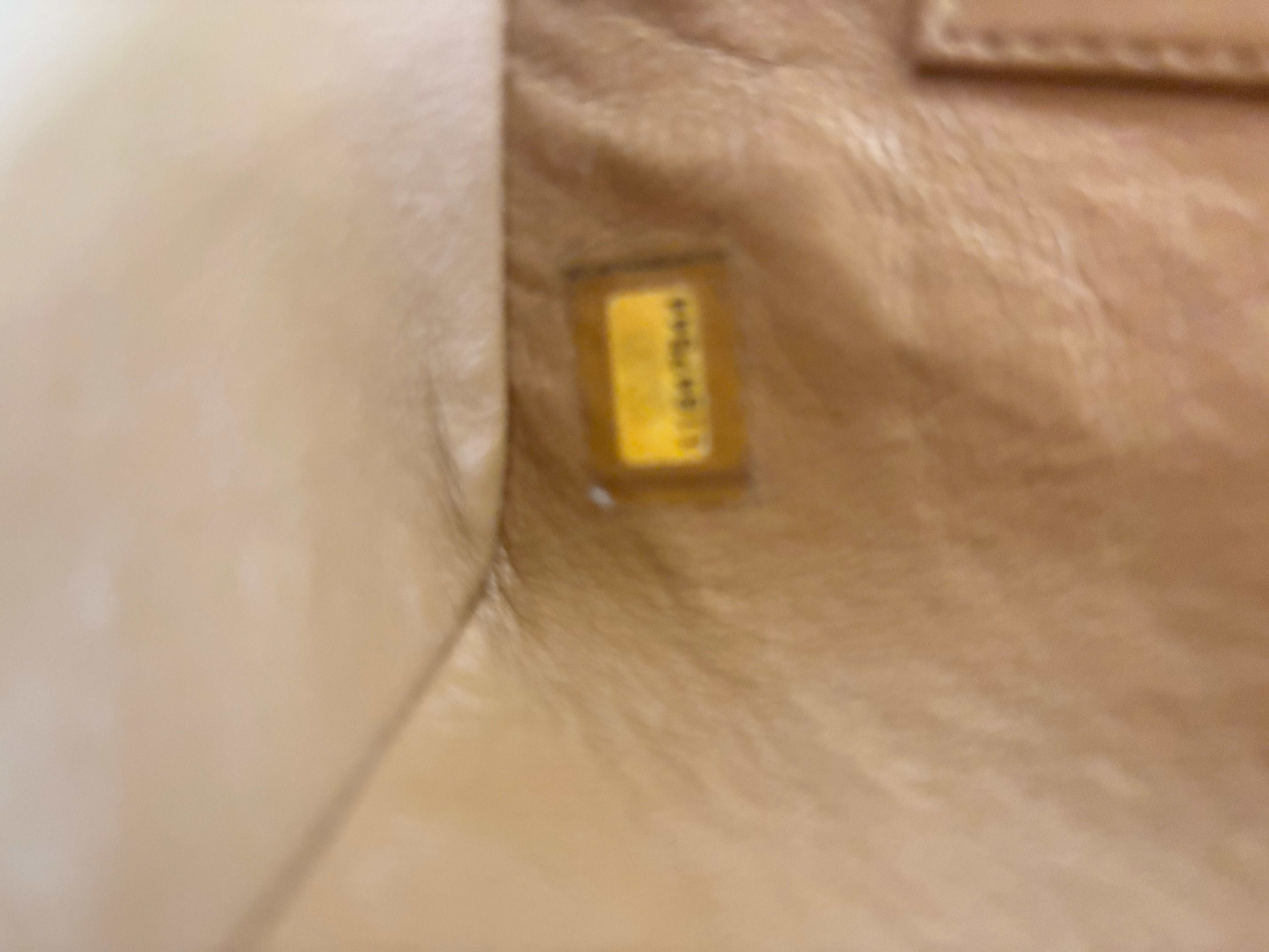 Chanel cambon tote caviar beige mediana