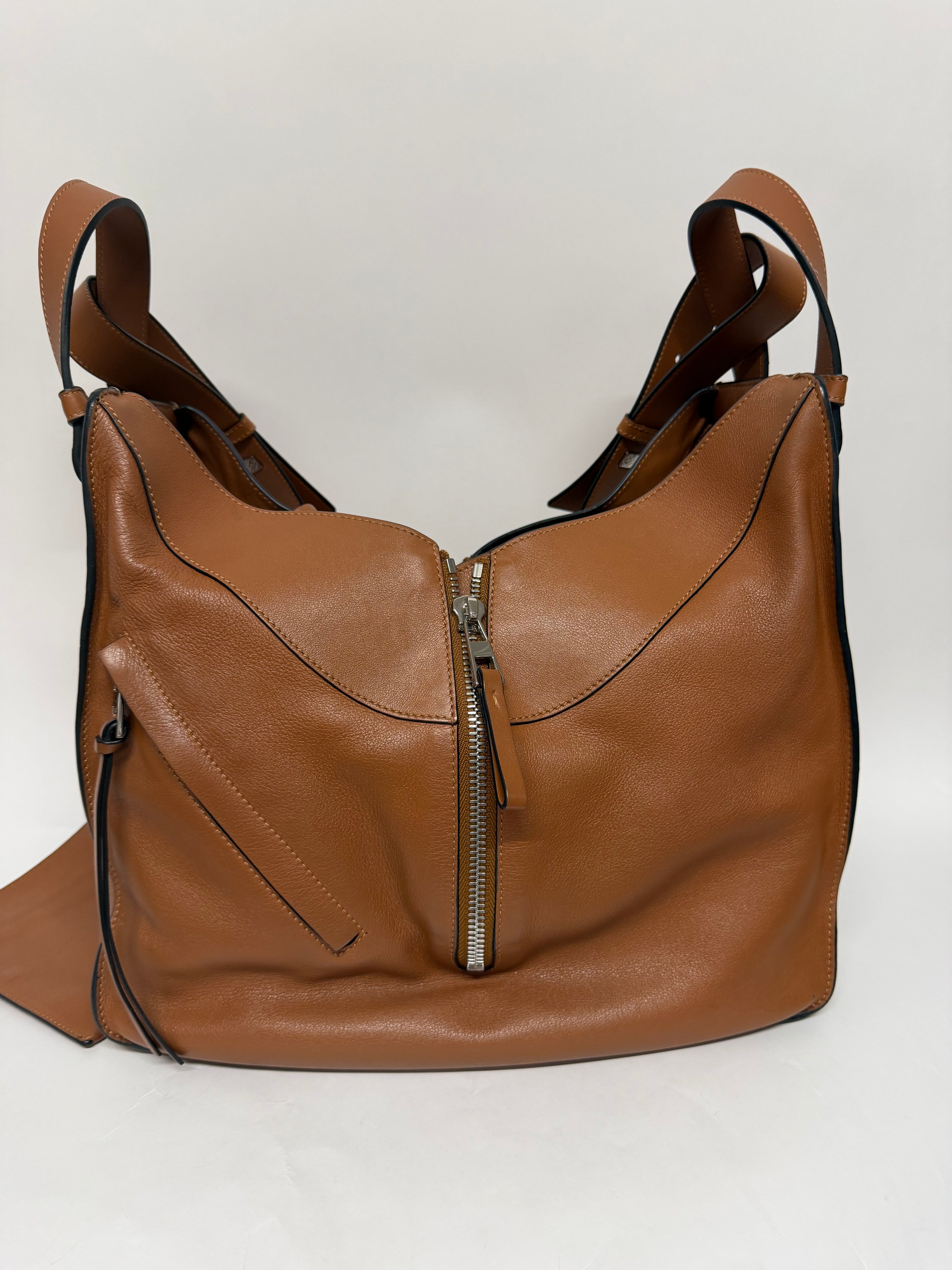 Loewe Hammock Bag Grande Camel con Pouch