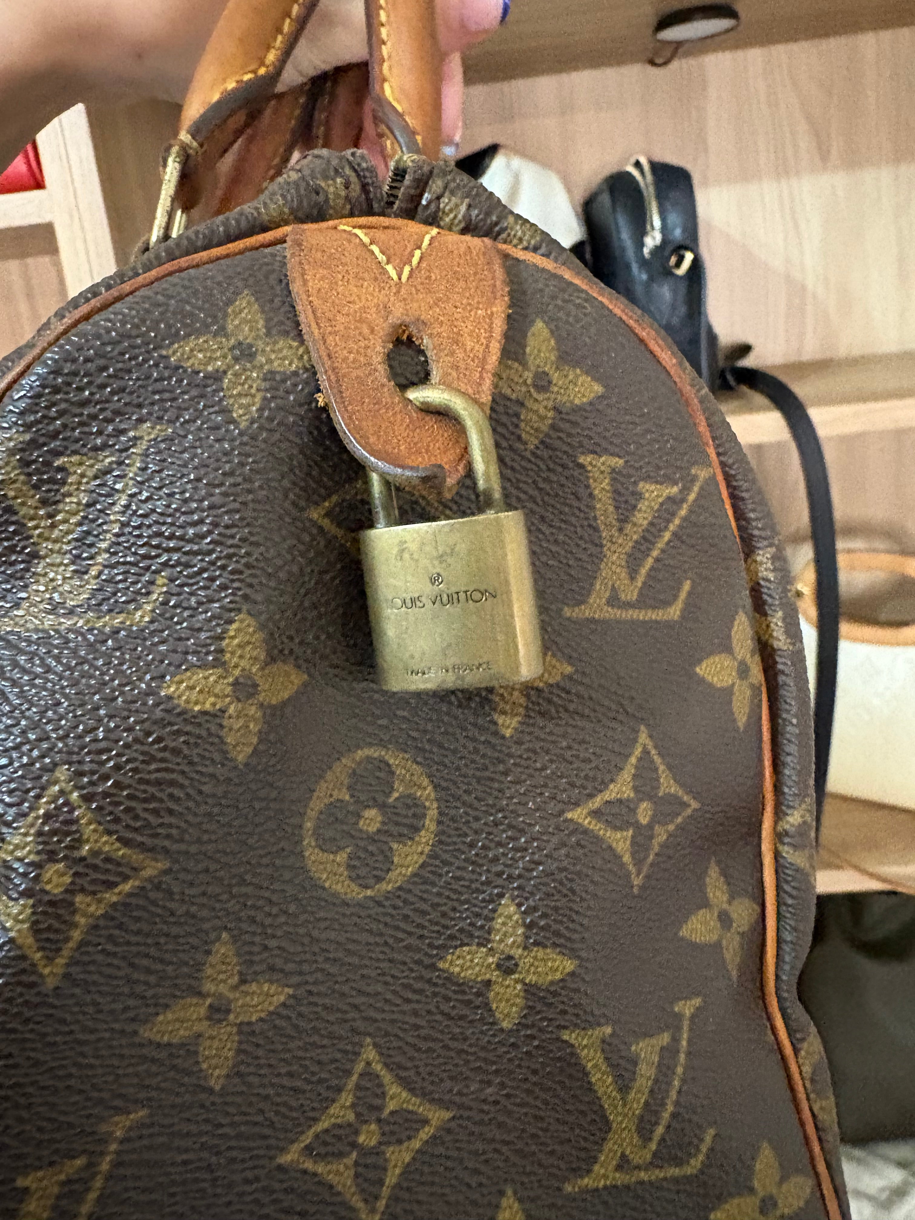 Louis Vuitton speedy 25 canvas monogram