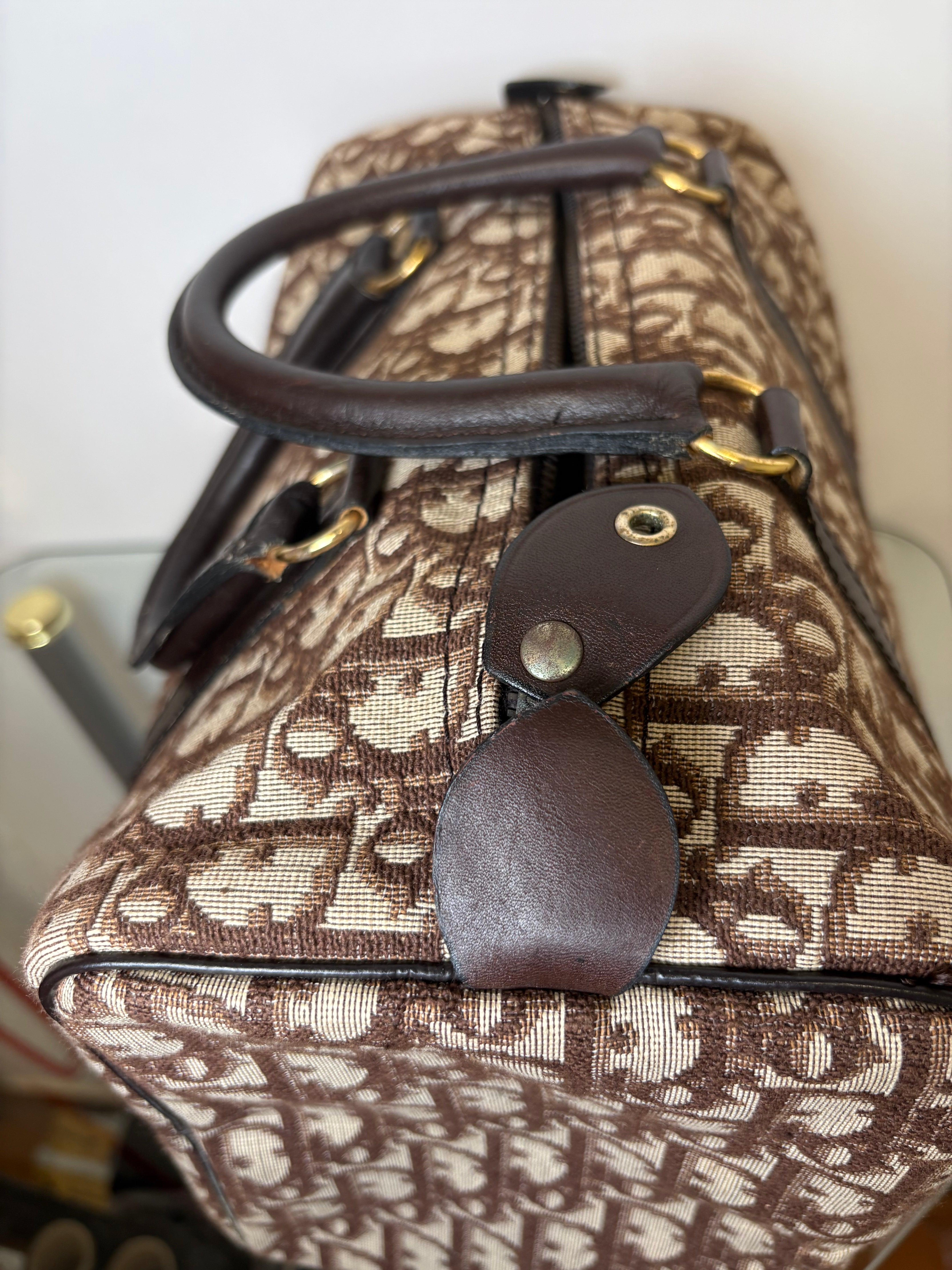 Dior trotter bowling 30 marrron oscuro
