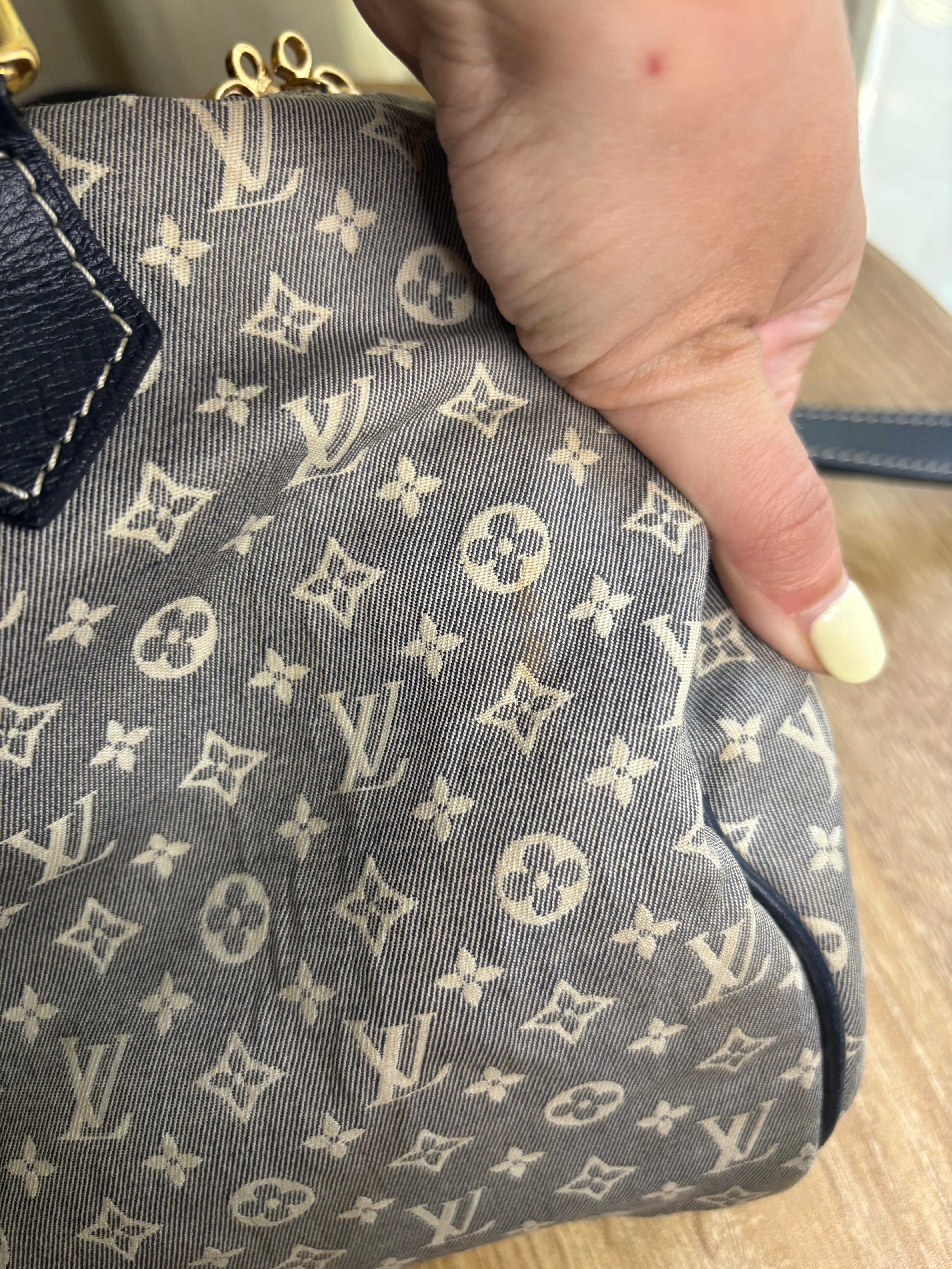 Louis Vuitton Speedy 30 Idylle Monogram Azul Marino – Bandolera 2WAY