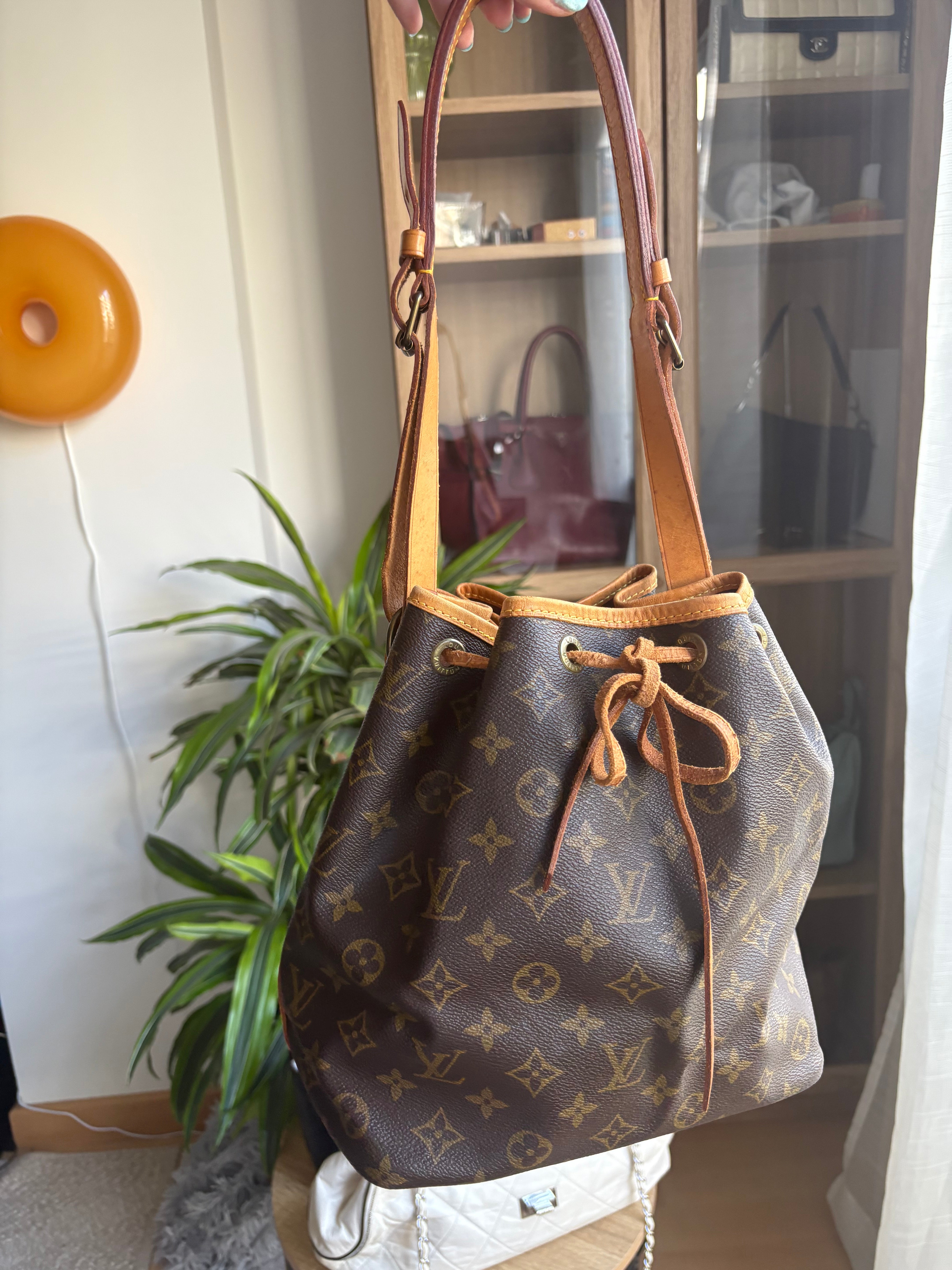 LV Noe petit monogram canvas