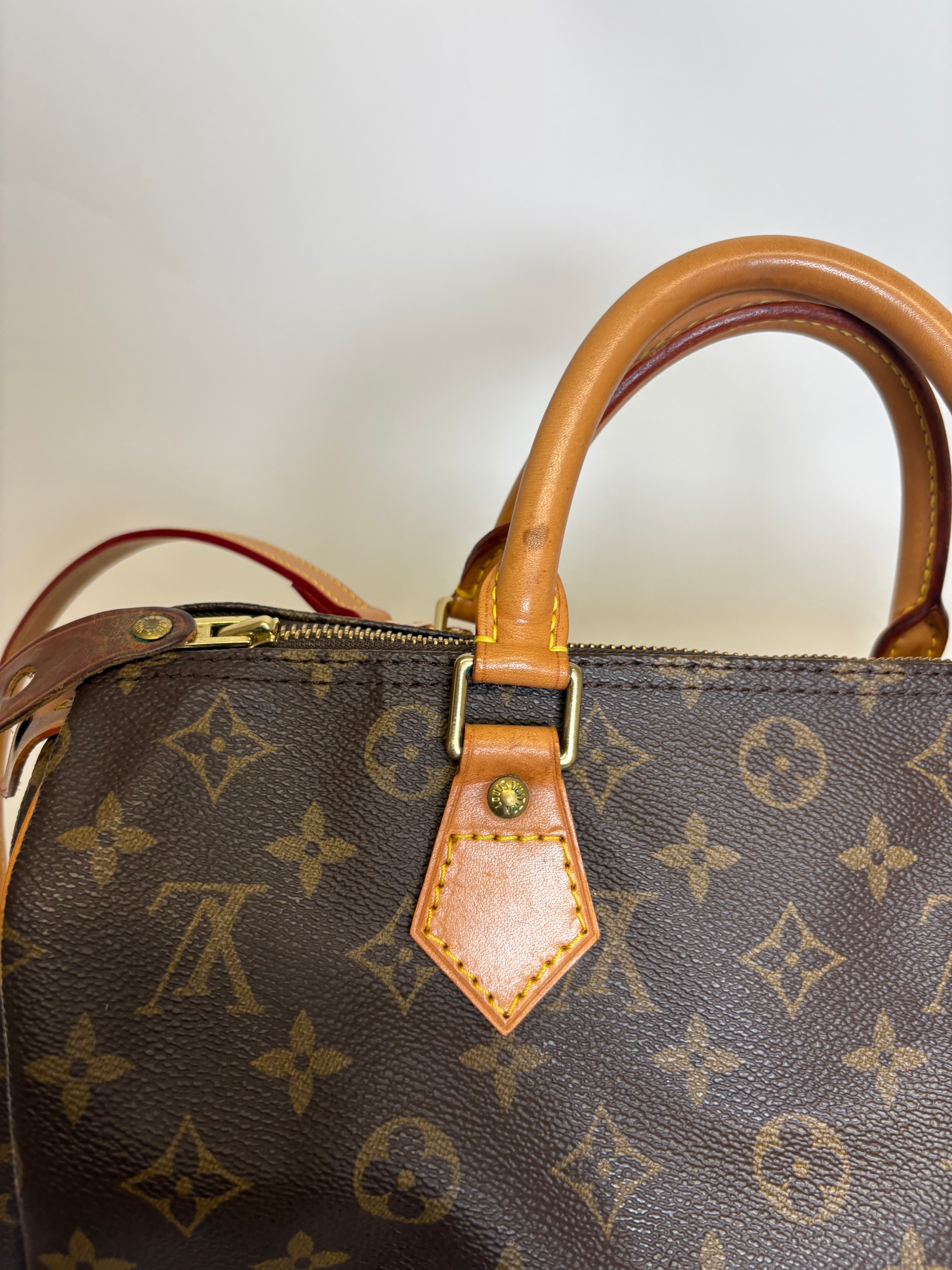 Speedy 30 canvas monogram con bandolera extra