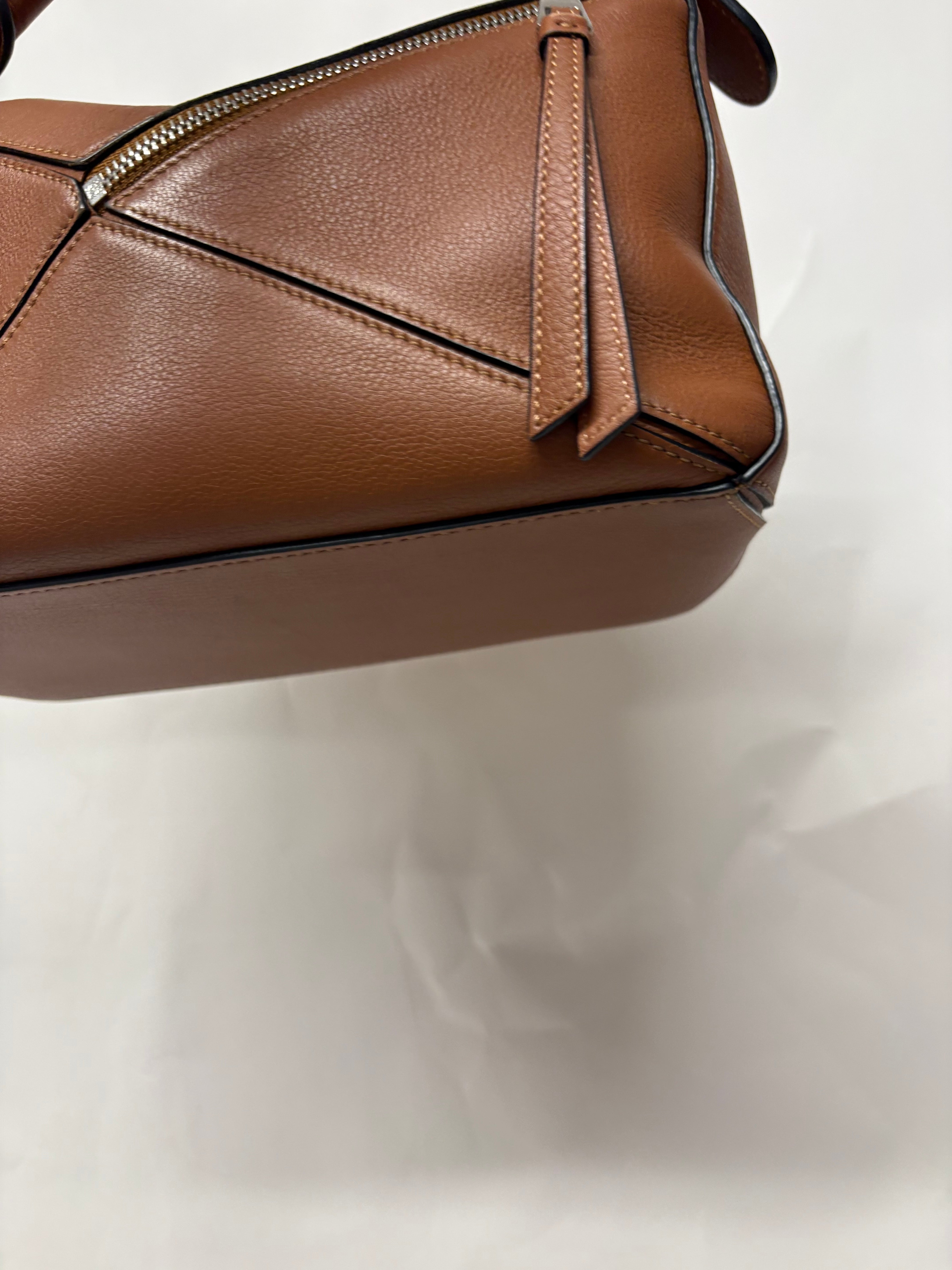 Loewe puzzle small pequeño camel marrón