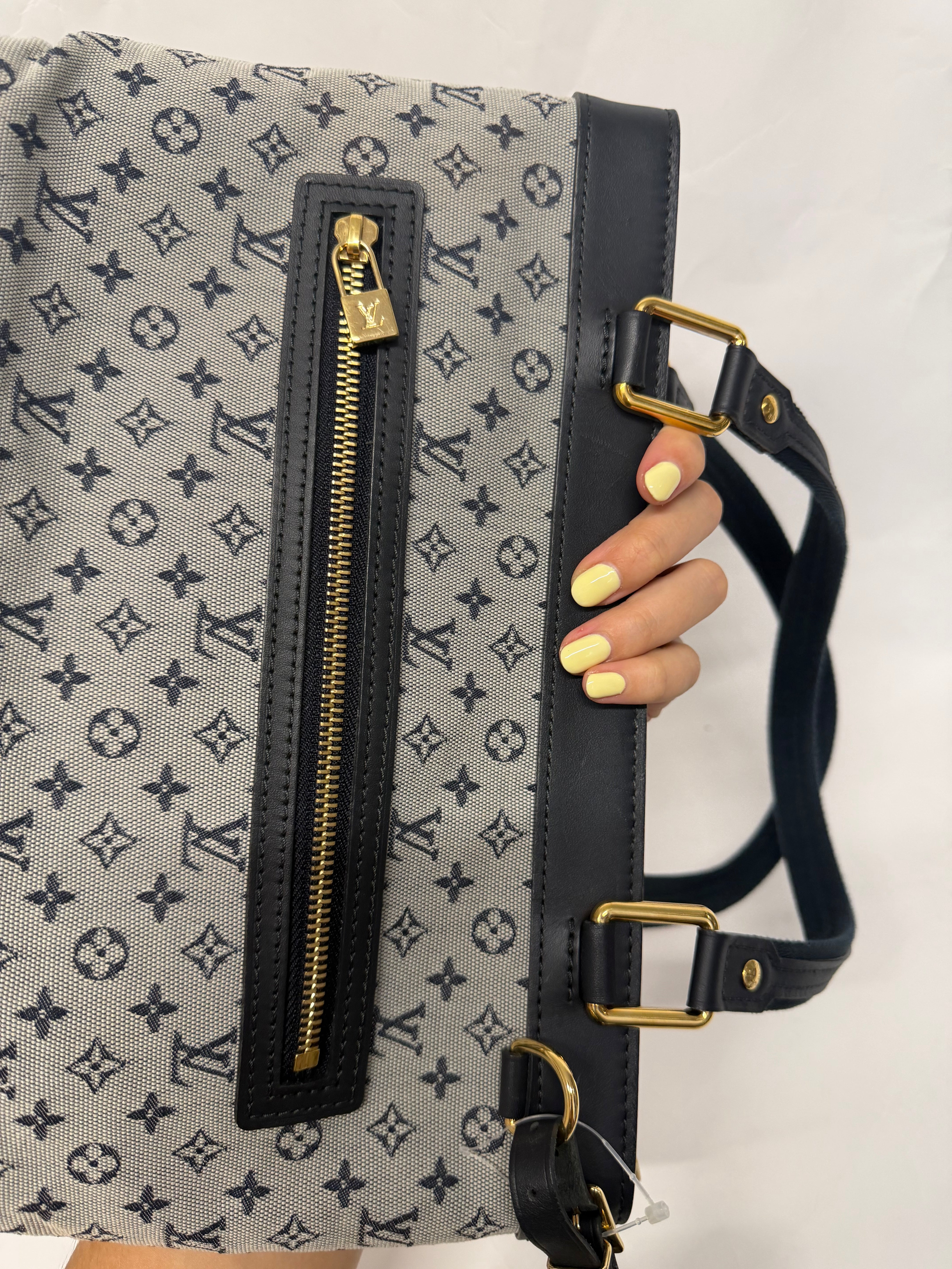 Louis Vuitton Mini Lin Lucille PM Navy