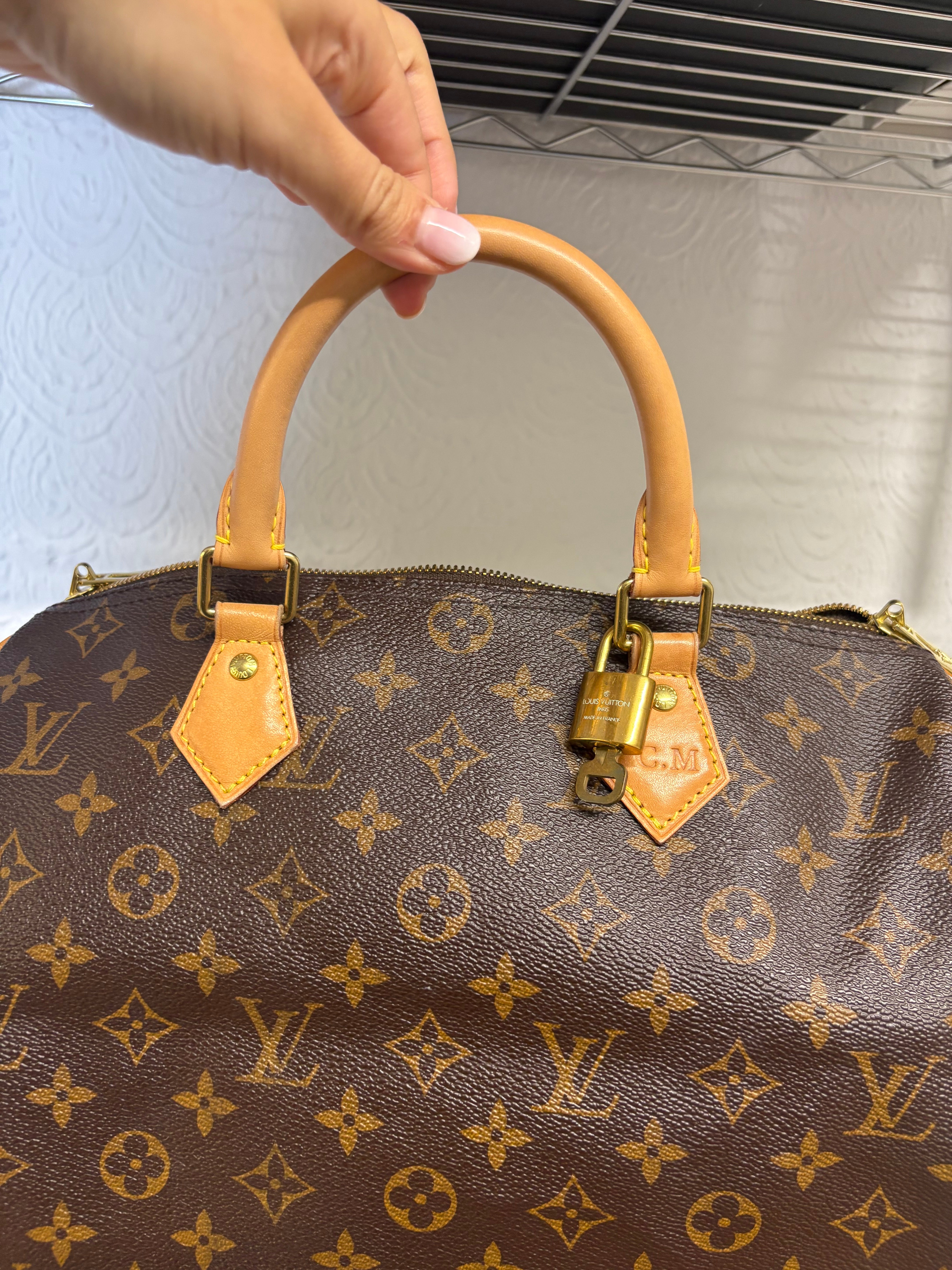Louis vuitton speedy 30 monogram con bandolera CT2149