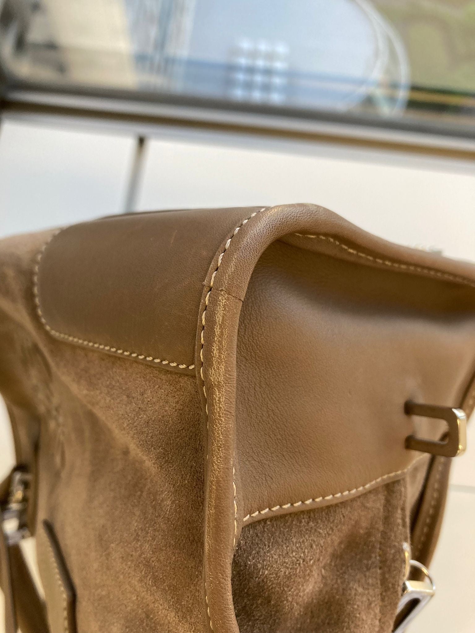 Amazona 29 Loewe marrón ante vintage
