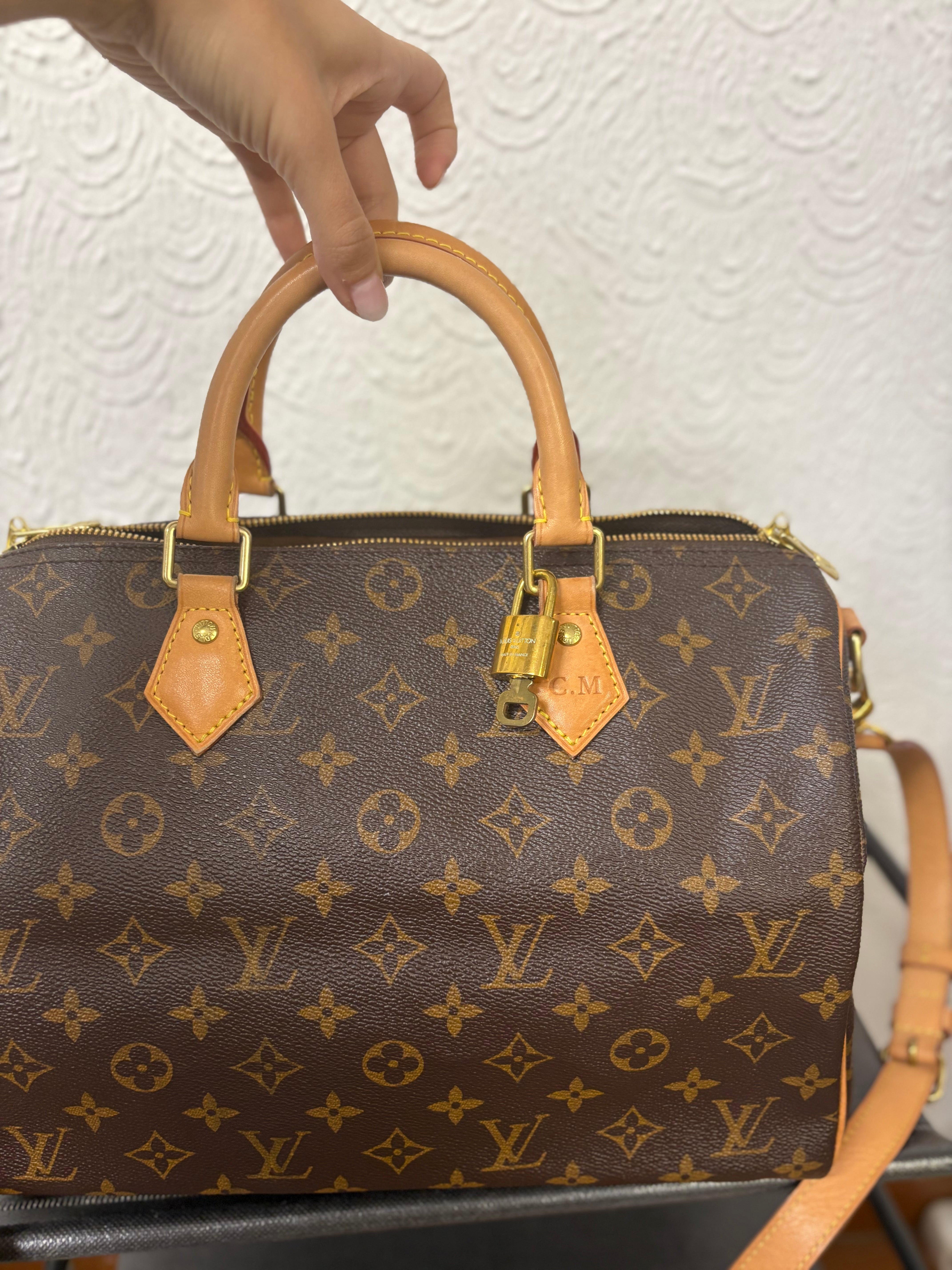 Louis vuitton speedy 30 monogram con bandolera CT2149