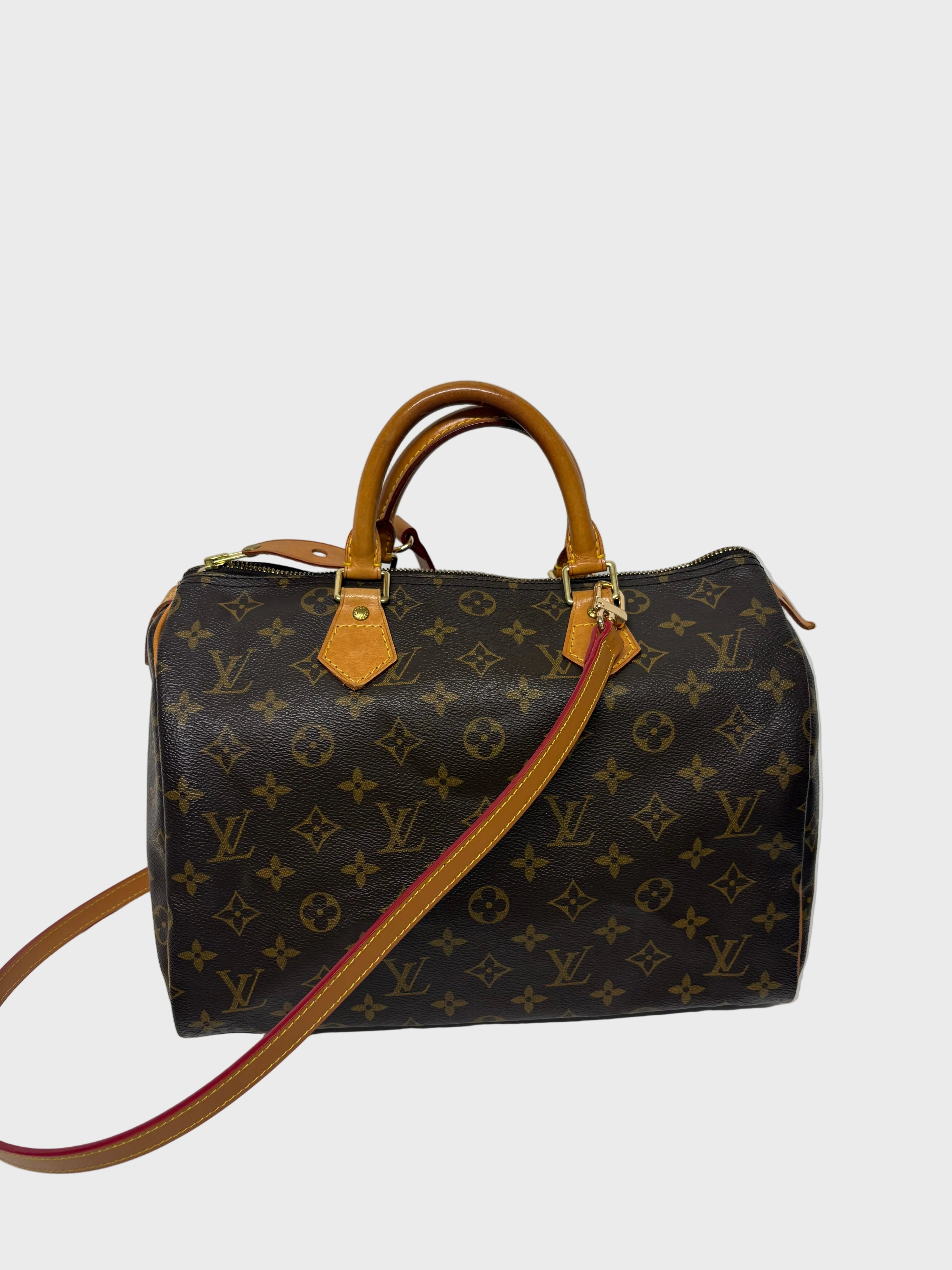 Louis Vuitton speedy 30 con bandolera extra