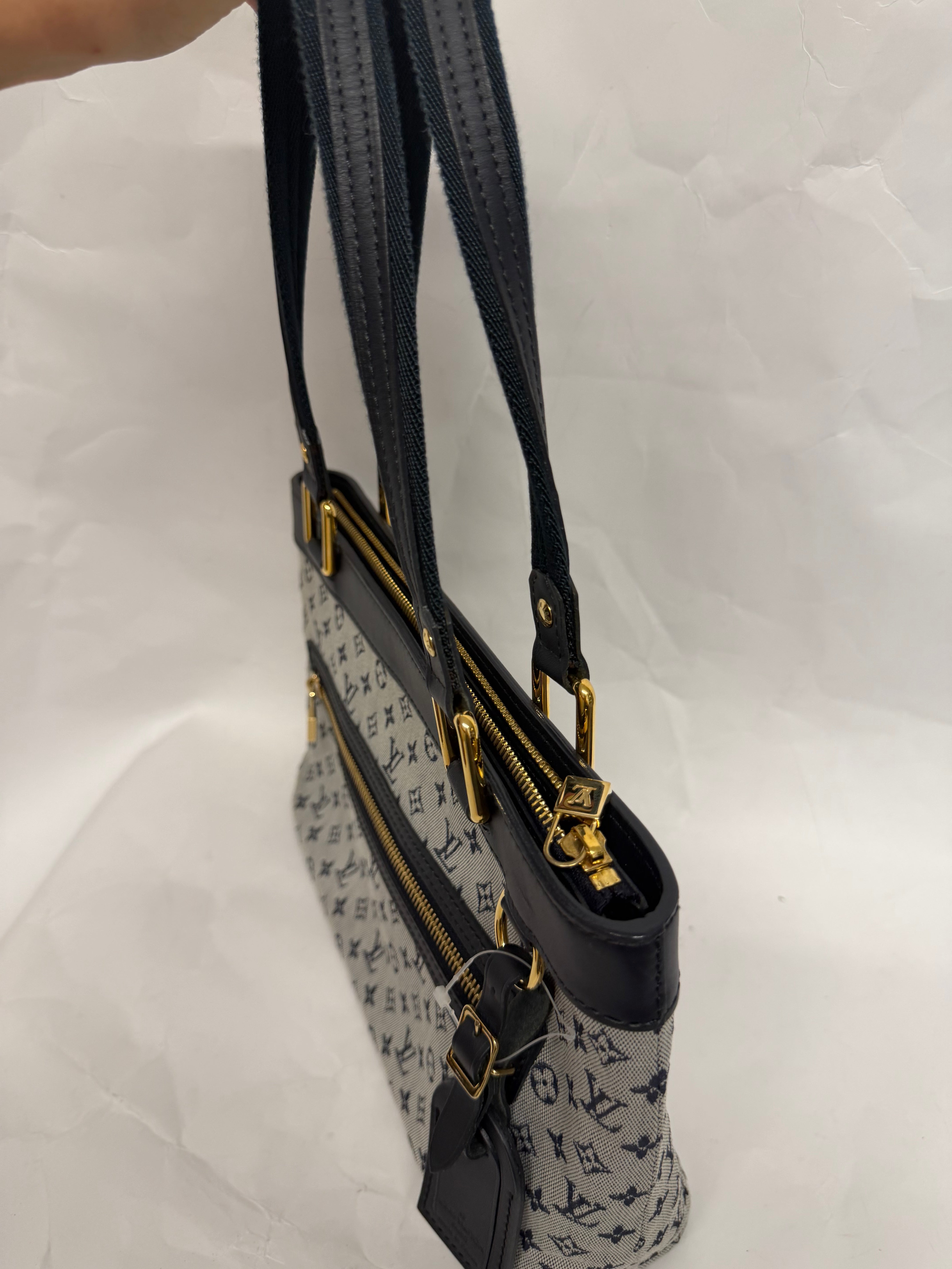 Louis Vuitton Mini Lin Lucille PM Navy