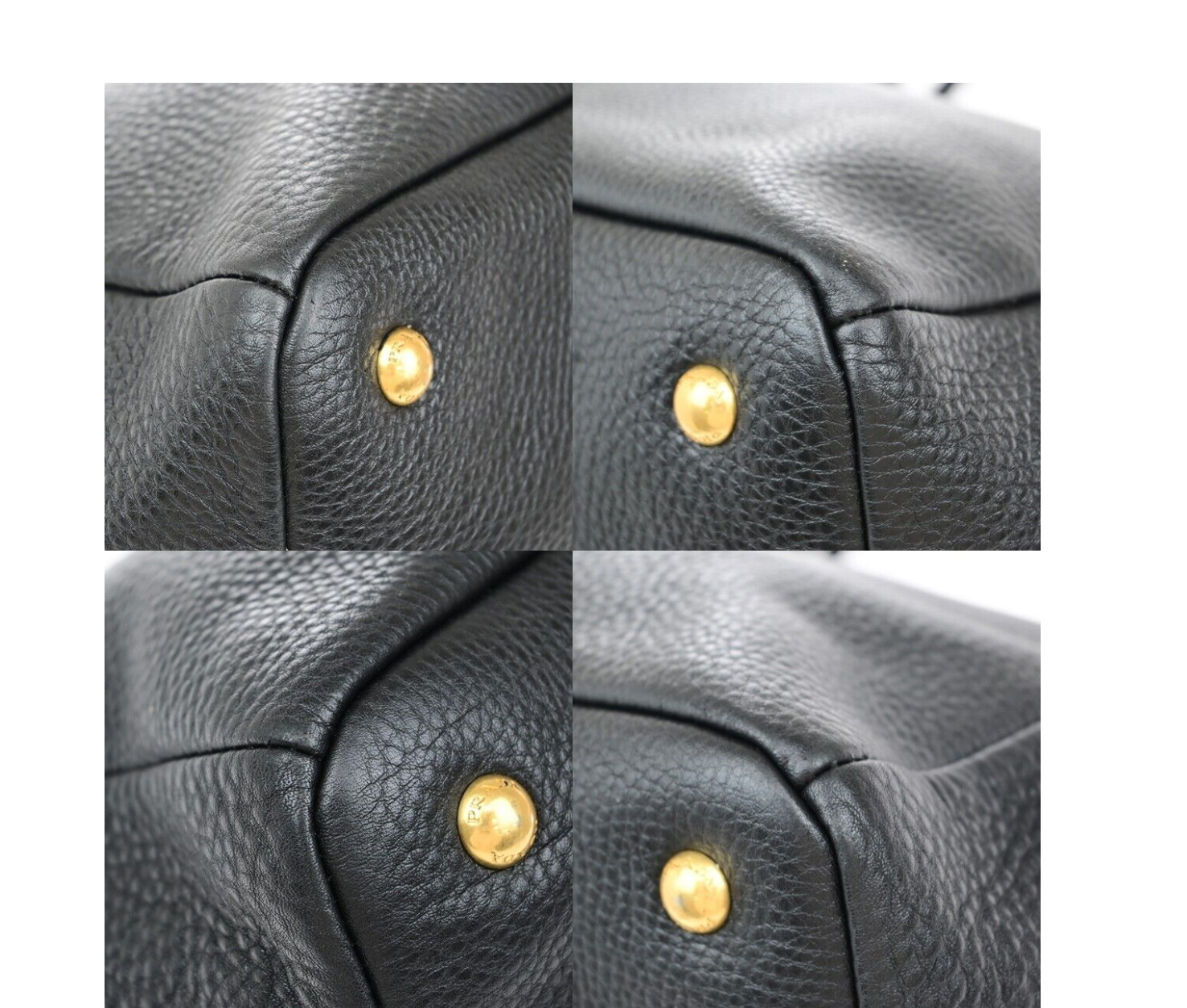 Prada Vitello tote negra