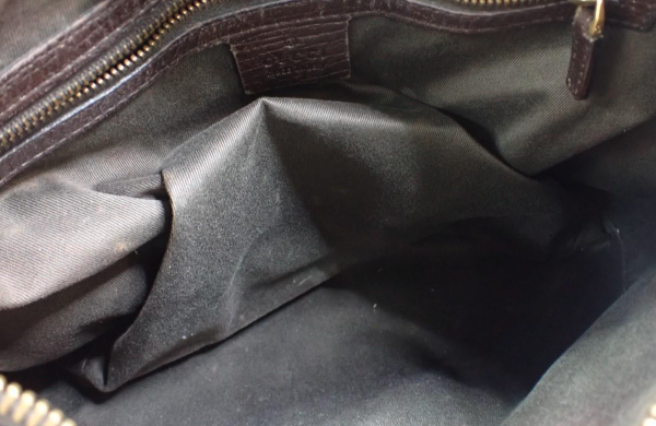 Gucci GG Canvas Horsebit Semi-Shoulder Bag
