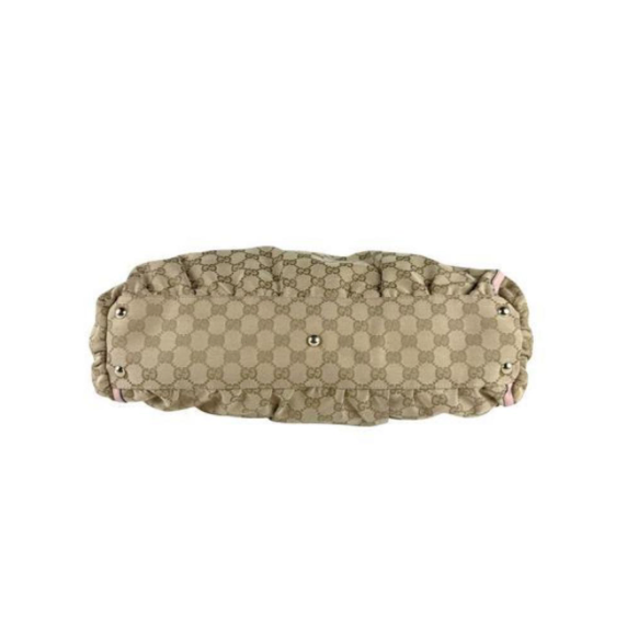 Gucci Abbey Hobo Beige con Asas en Rosa