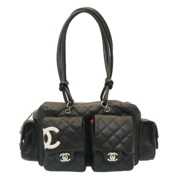 Bolso Chanel Cambon Reporter Negro