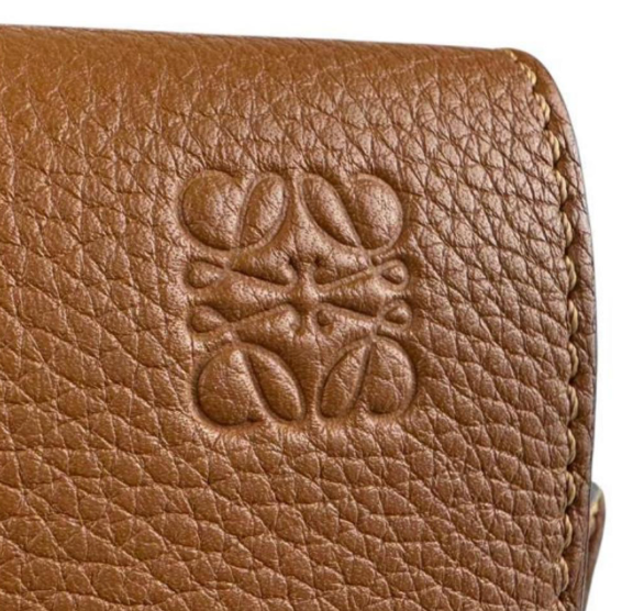Loewe Gate Small en piel marrón