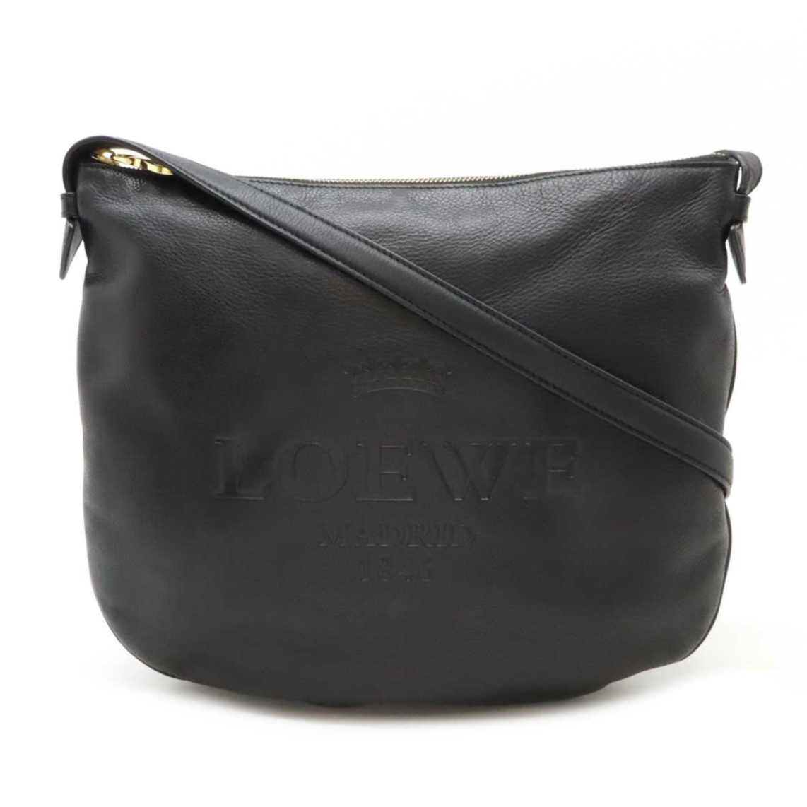 Loewe Heritage bandolera piel negra