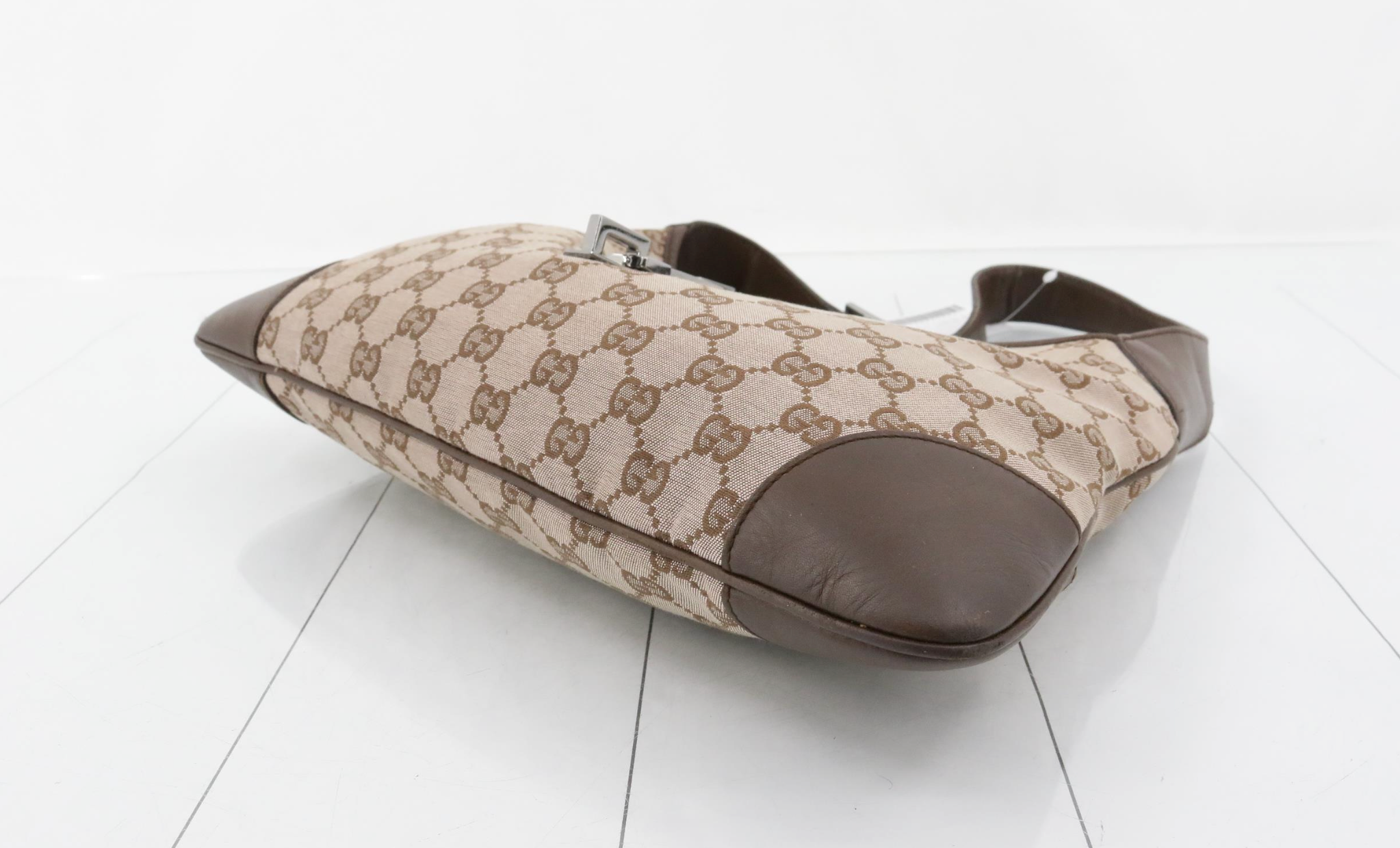Gucci Jackie Vintage canvas marrón