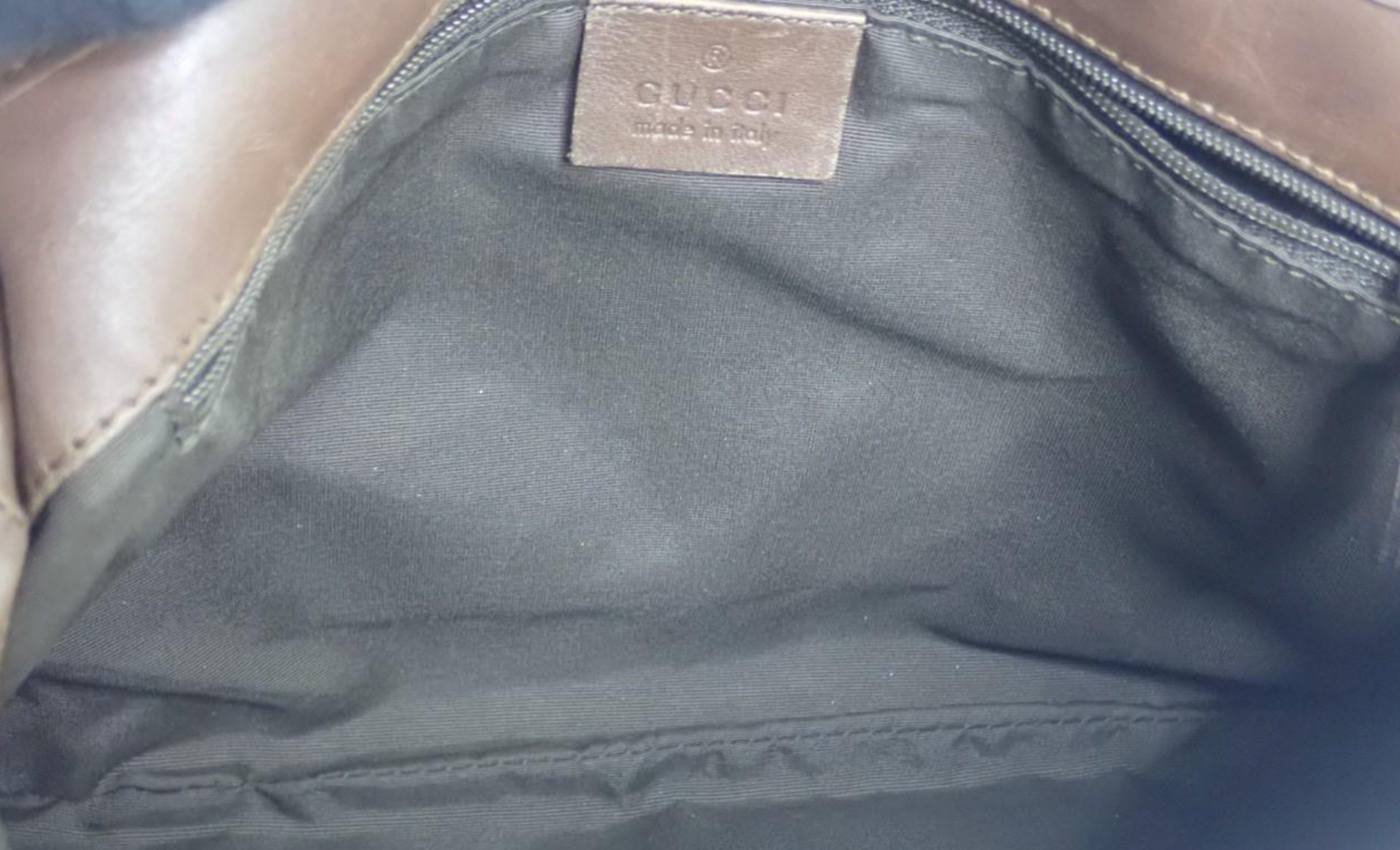Gucci Jackie Vintage canvas marrón