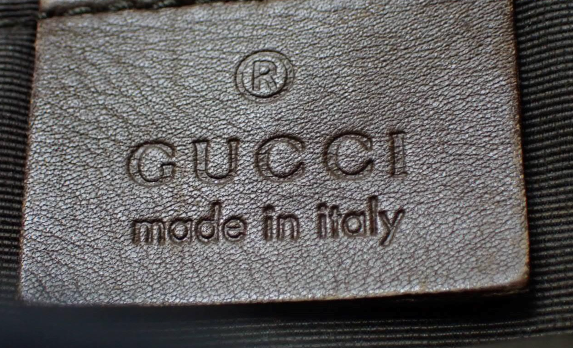 Gucci Jackie Vintage canvas marrón