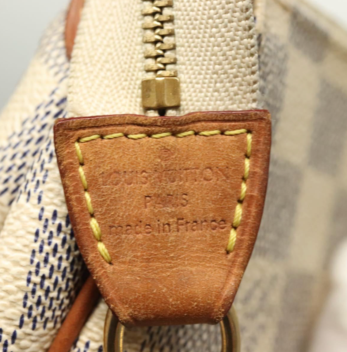 Louis Vuitton Eva White Damier Azur con dos correas