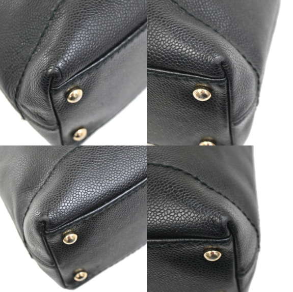 Chanel Vintage Wood Chain CC Shoulder Bag