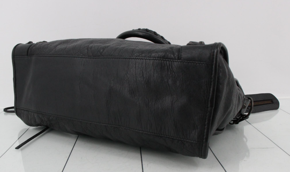 Balenciaga The City Mediano negro