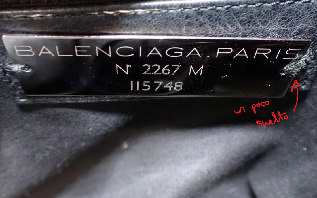 Balenciaga The City Mediano negro