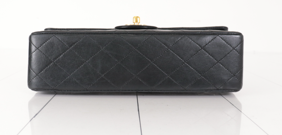 Chanel Timeless Double Flap 25 Lambskin Negro Classic Flap | Serie 1