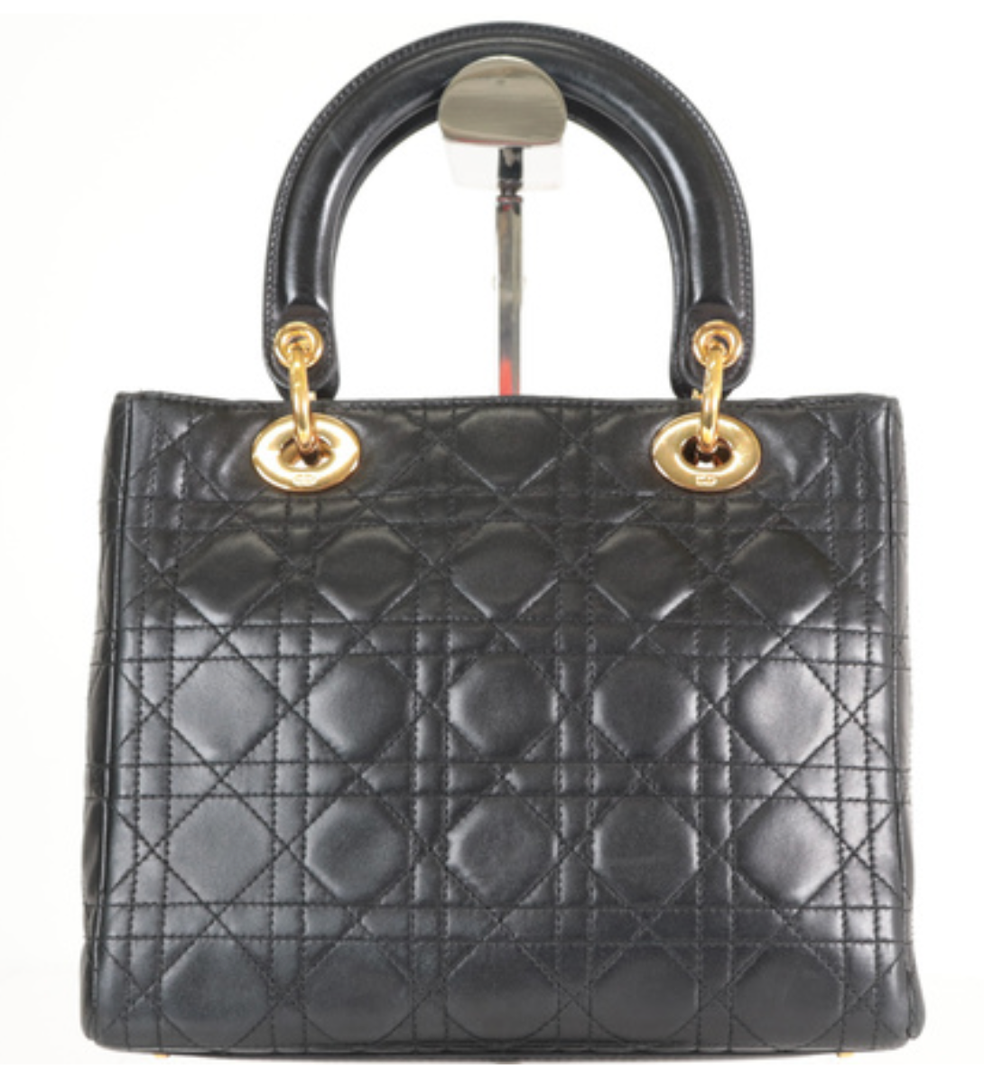 Bolso Lady Dior Mediano Negro Vintage