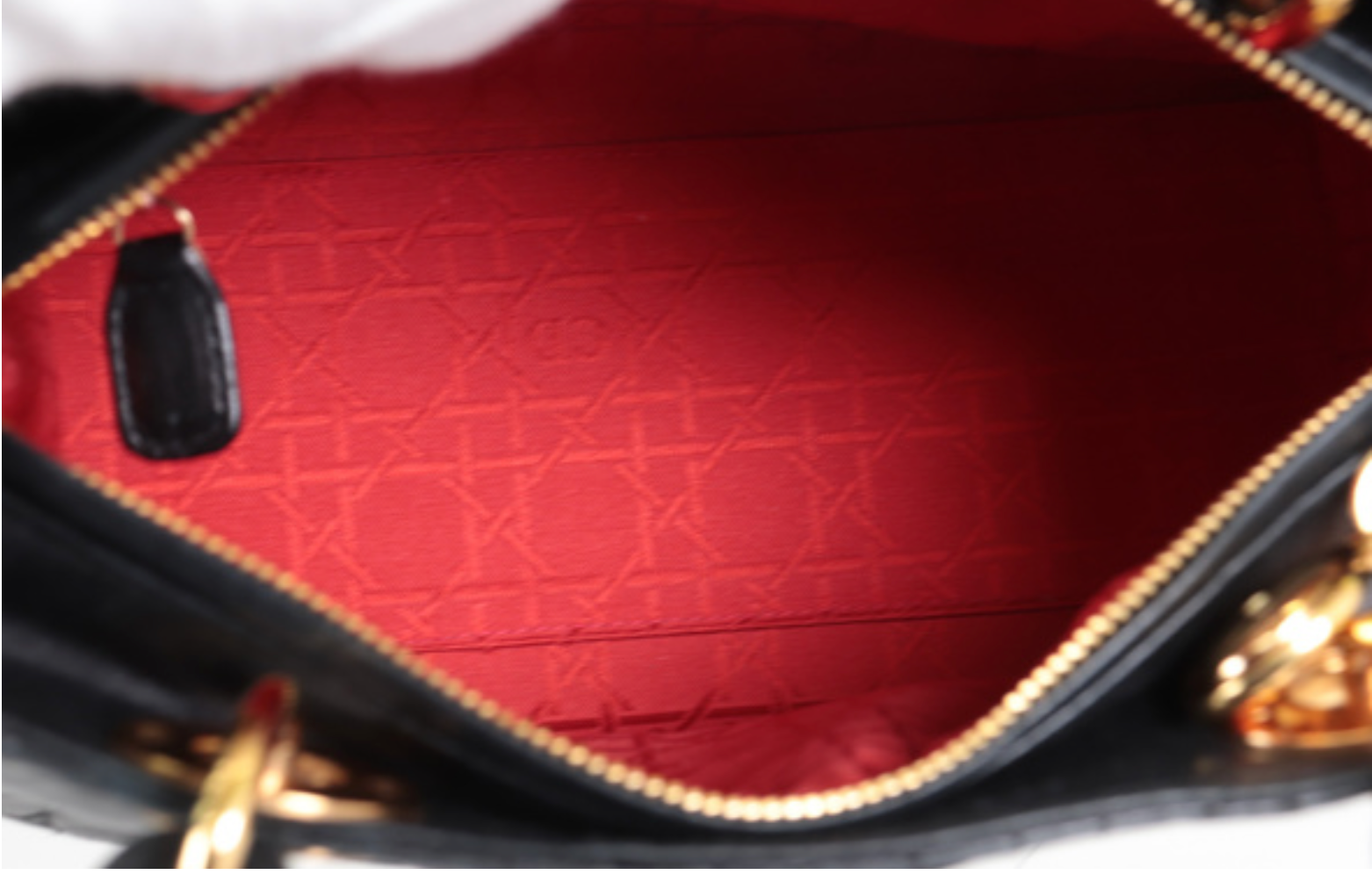 Bolso Lady Dior Mediano Negro Vintage