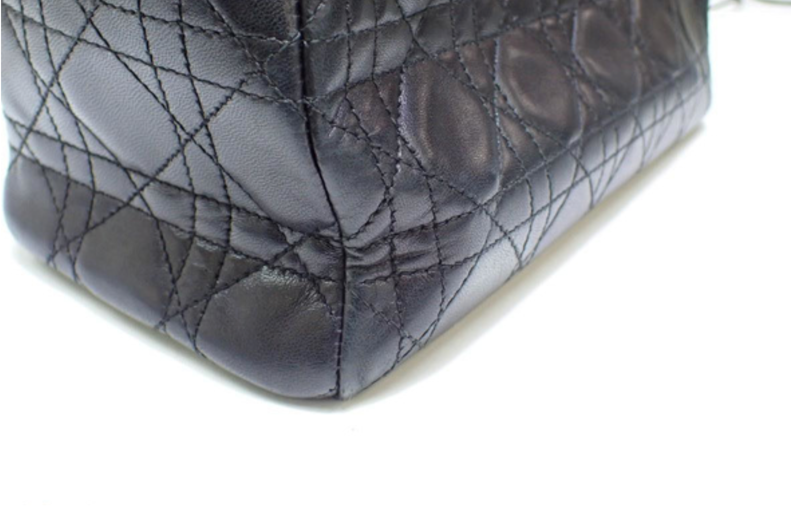 Bolso Lady Dior Mediano Negro Vintage