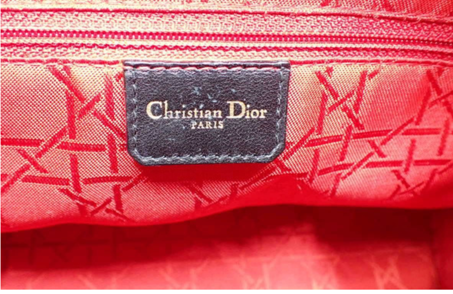 Bolso Lady Dior Mediano Negro Vintage