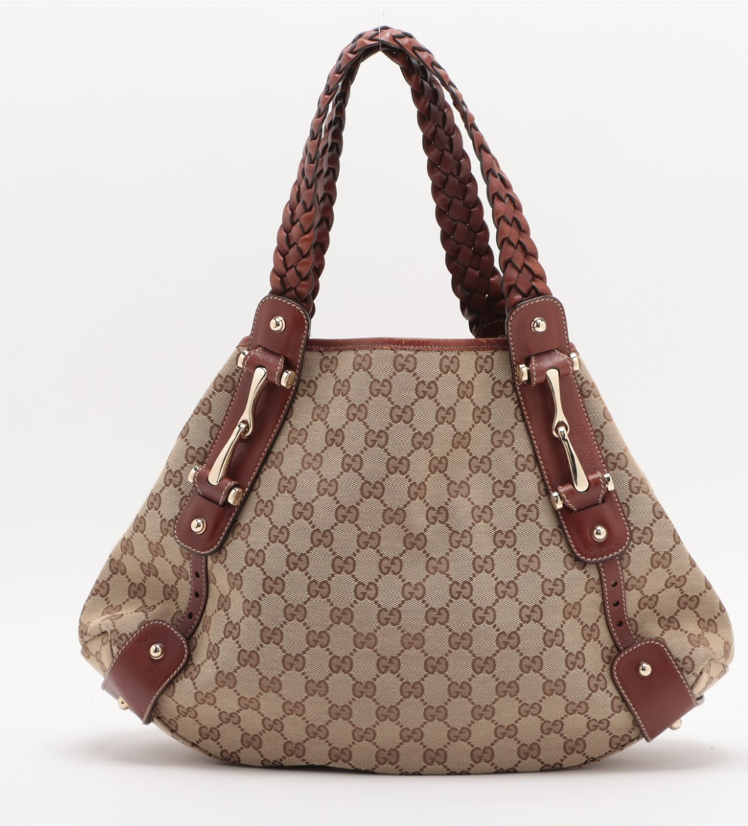 Gucci Pelham GG Canvas y piel – Vintage