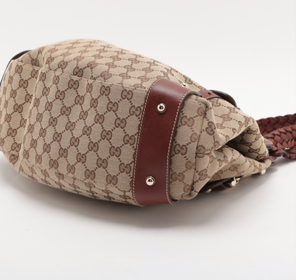Gucci Pelham GG Canvas y piel – Vintage